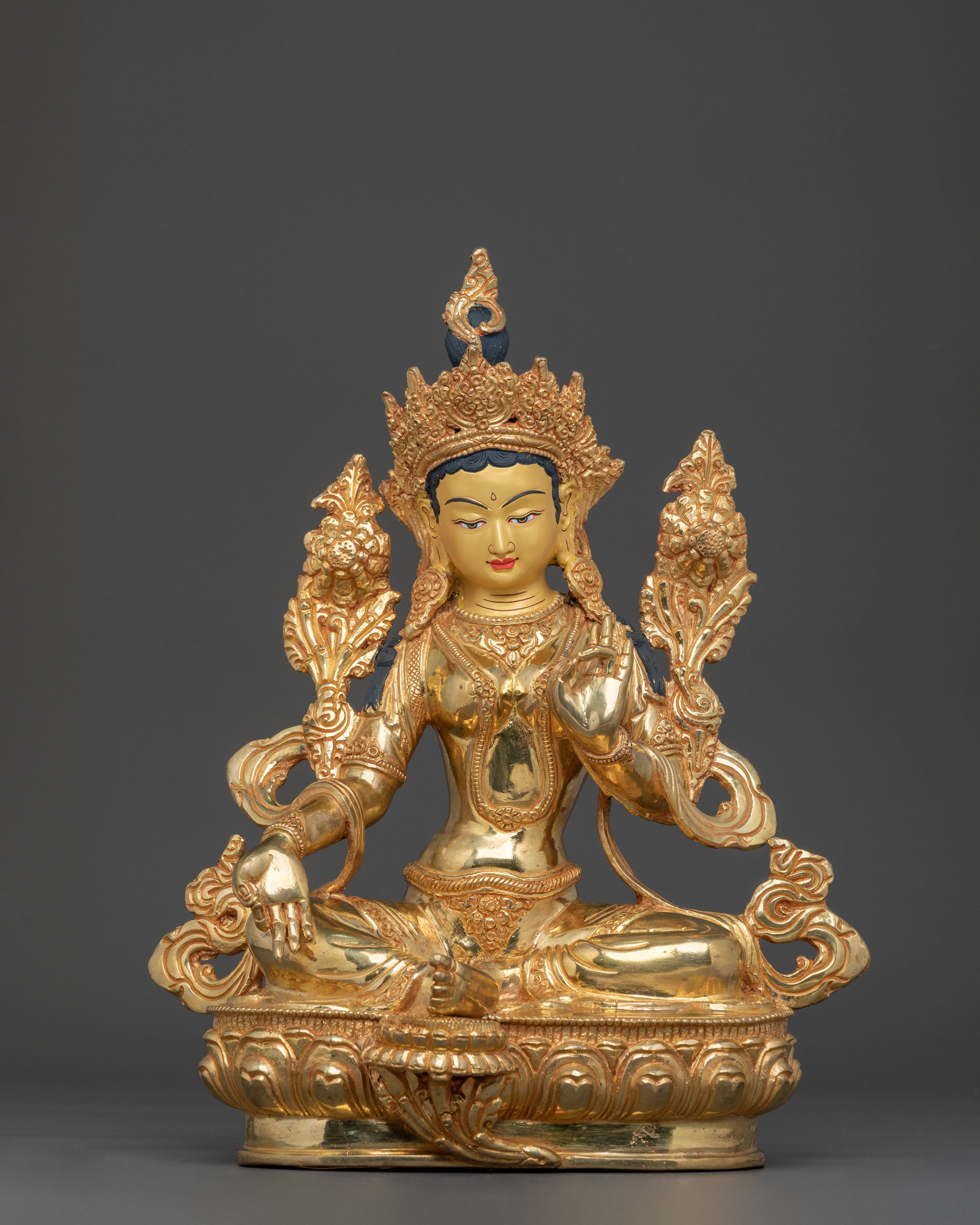 Green Tara Statue