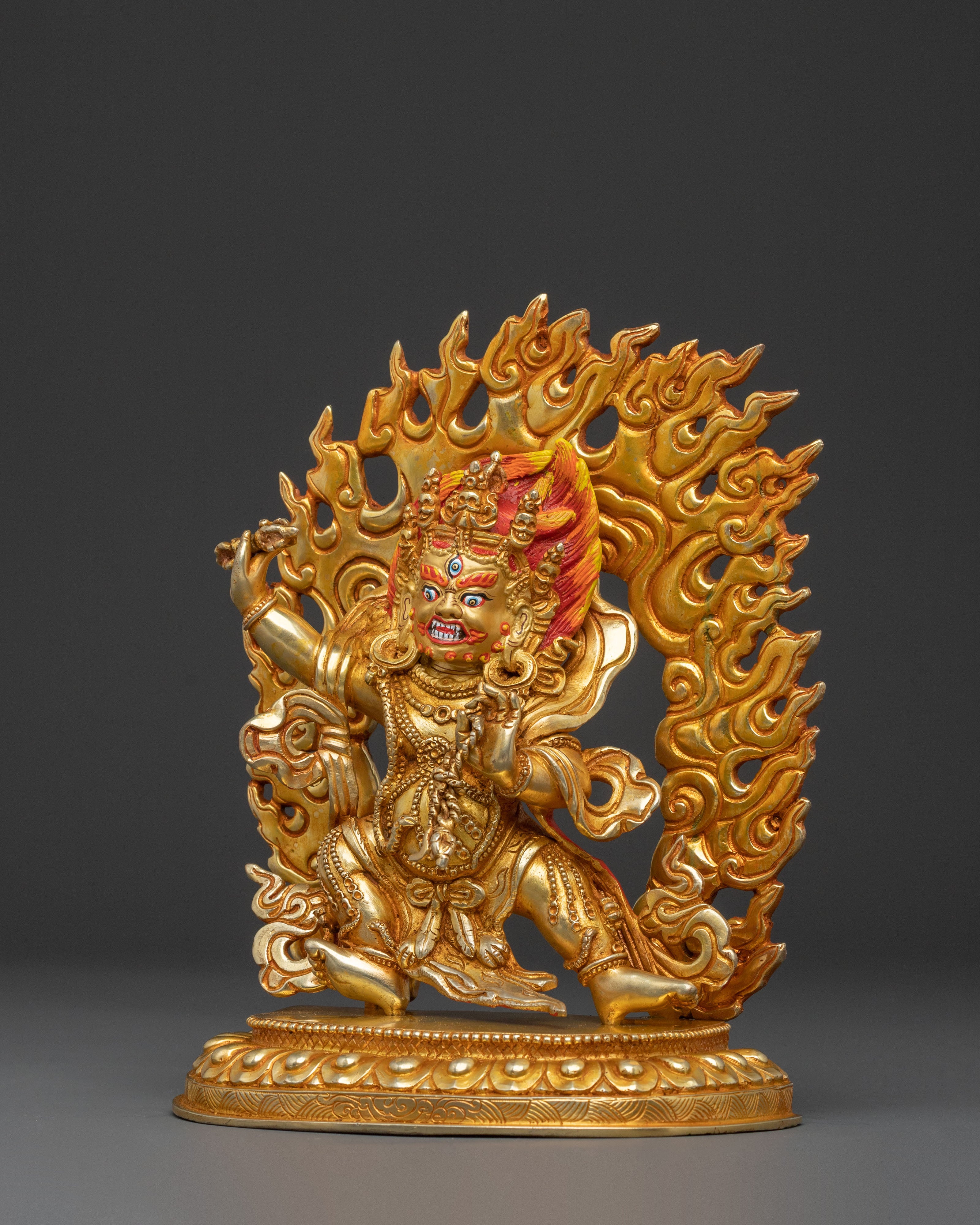 Wrathful Protector Vajrapani Statue | Made in Nepal