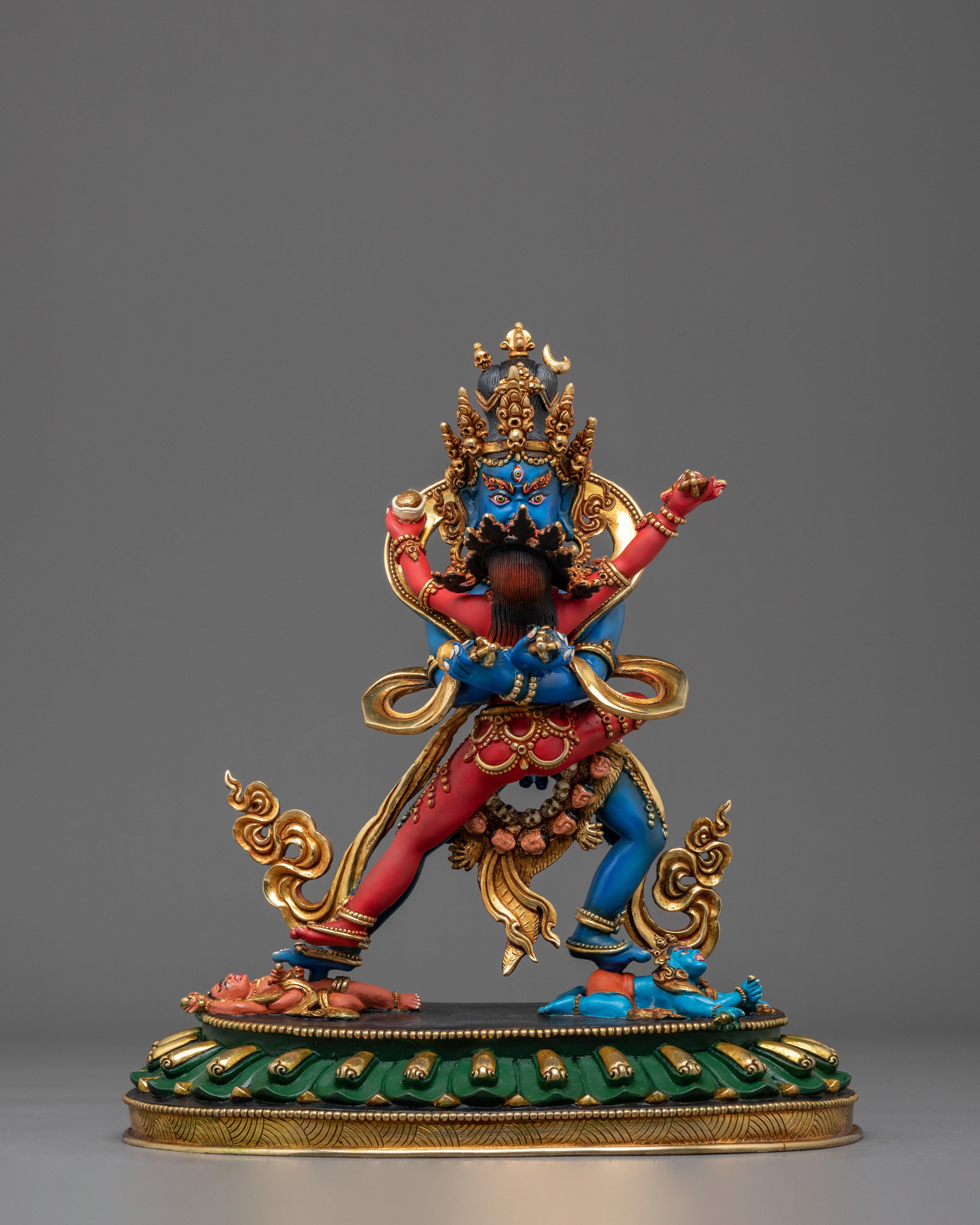 Chakrasamvara Copper Sculpture | Home Decor