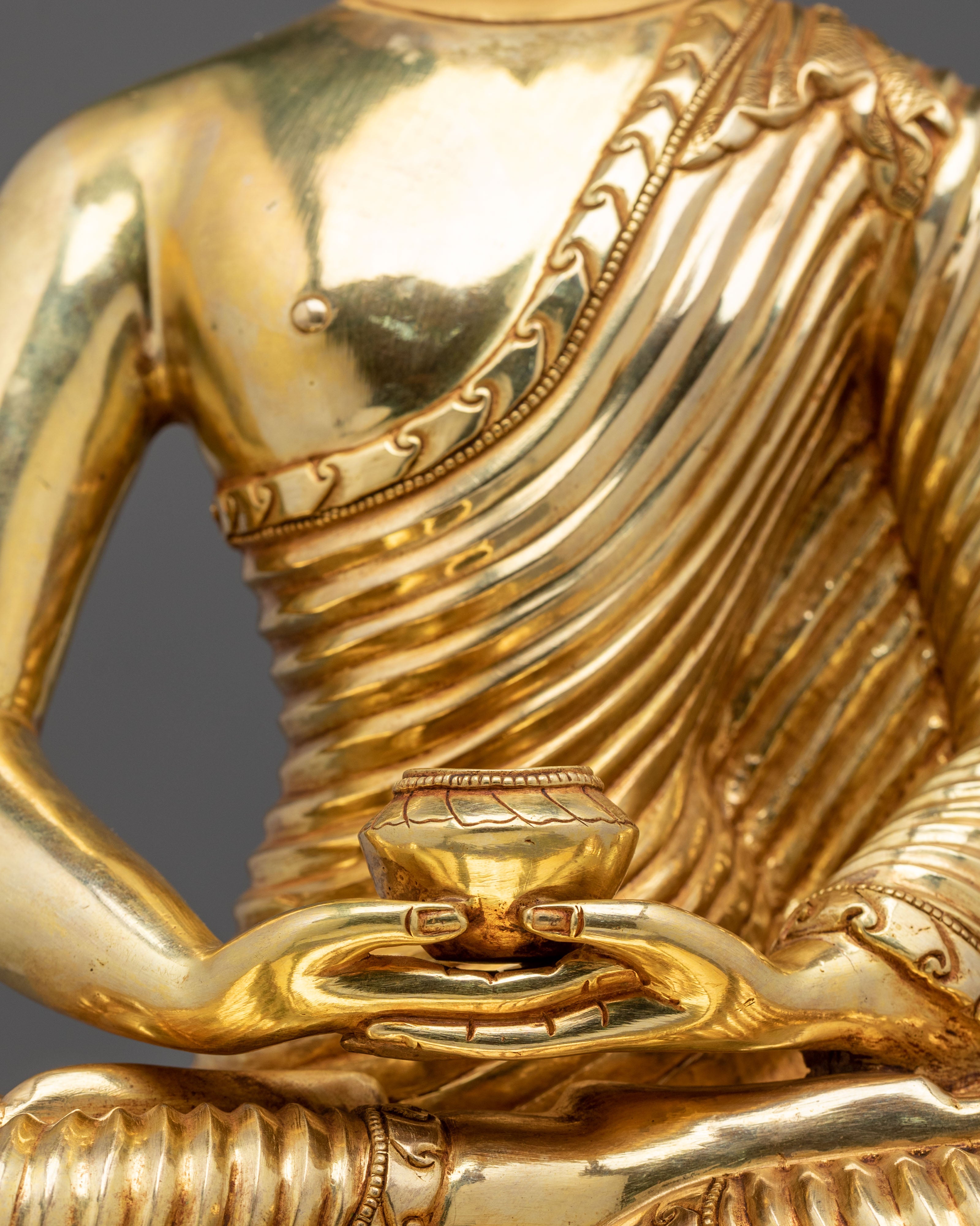 Amitabha Buddha Sculpture | Tibetan Buddhist Shrine