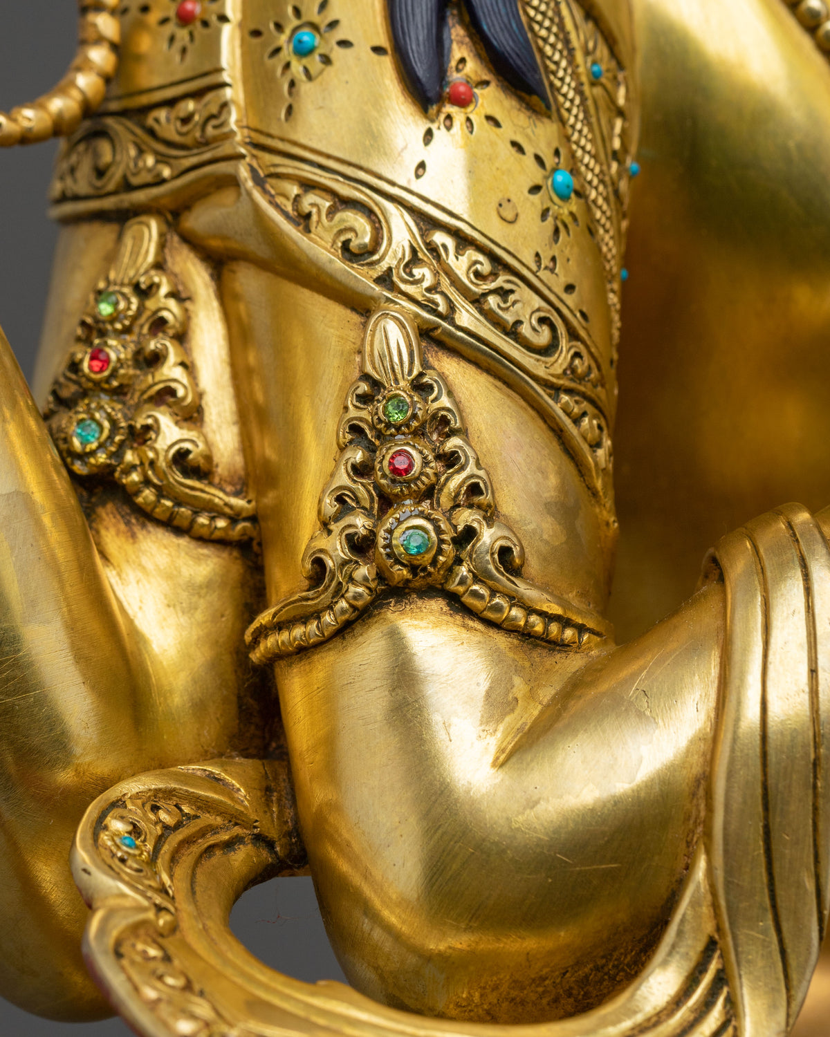 Himalayan Figurine of Chenrezig | Embodiment of Infinite Compassion