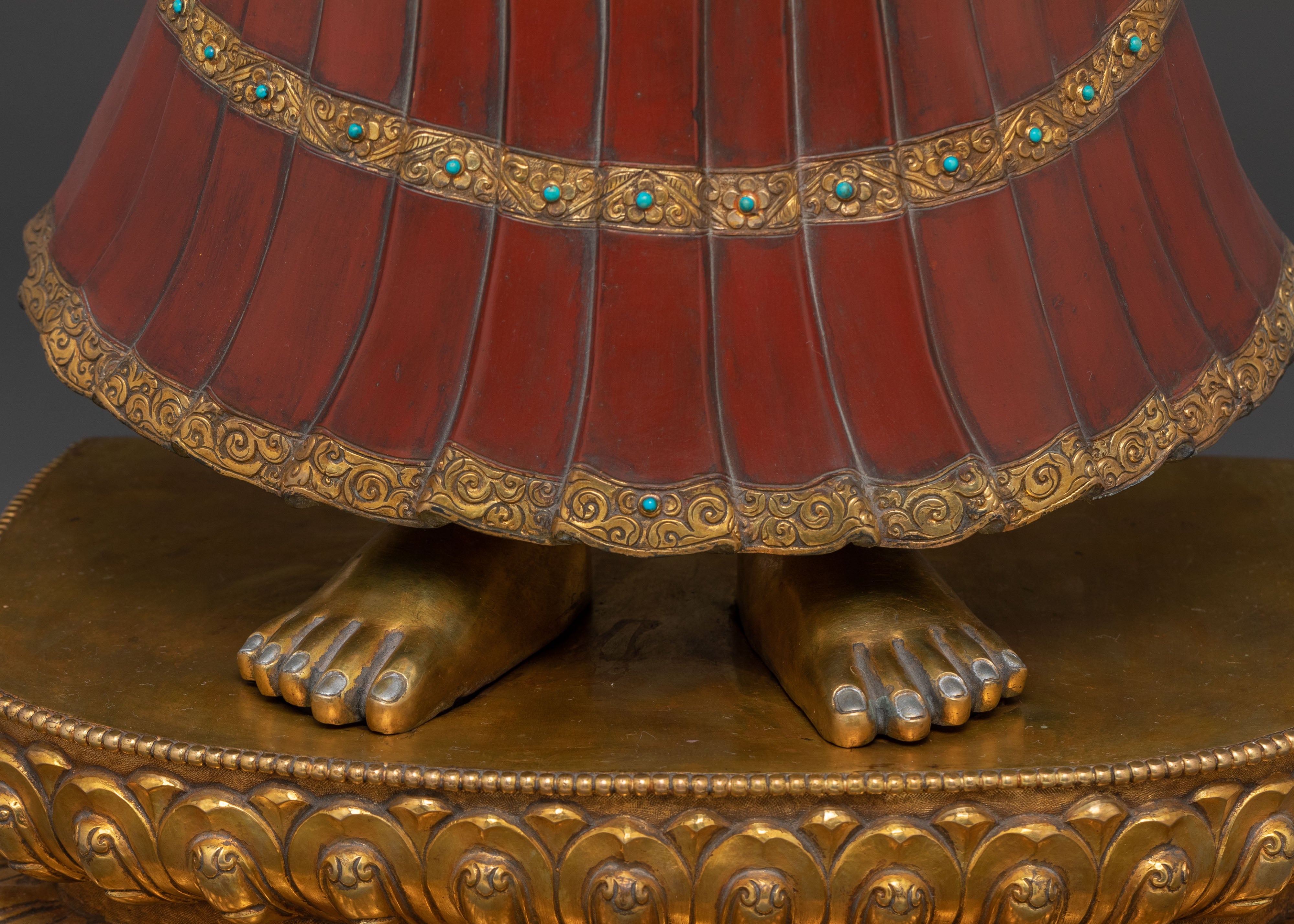 Dipankara Buddha: 24K Gold Gilded