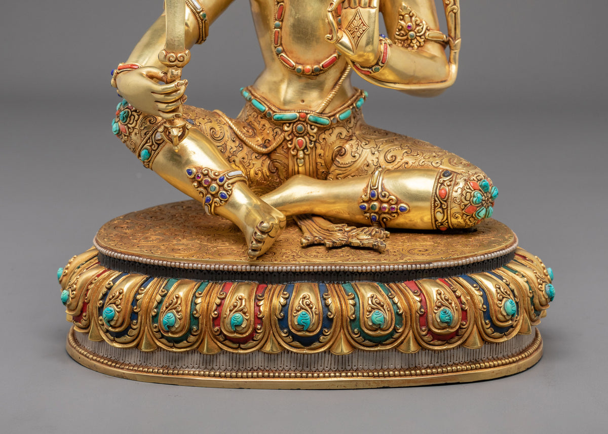 Manjushri Flaming Sword of Truth Statue