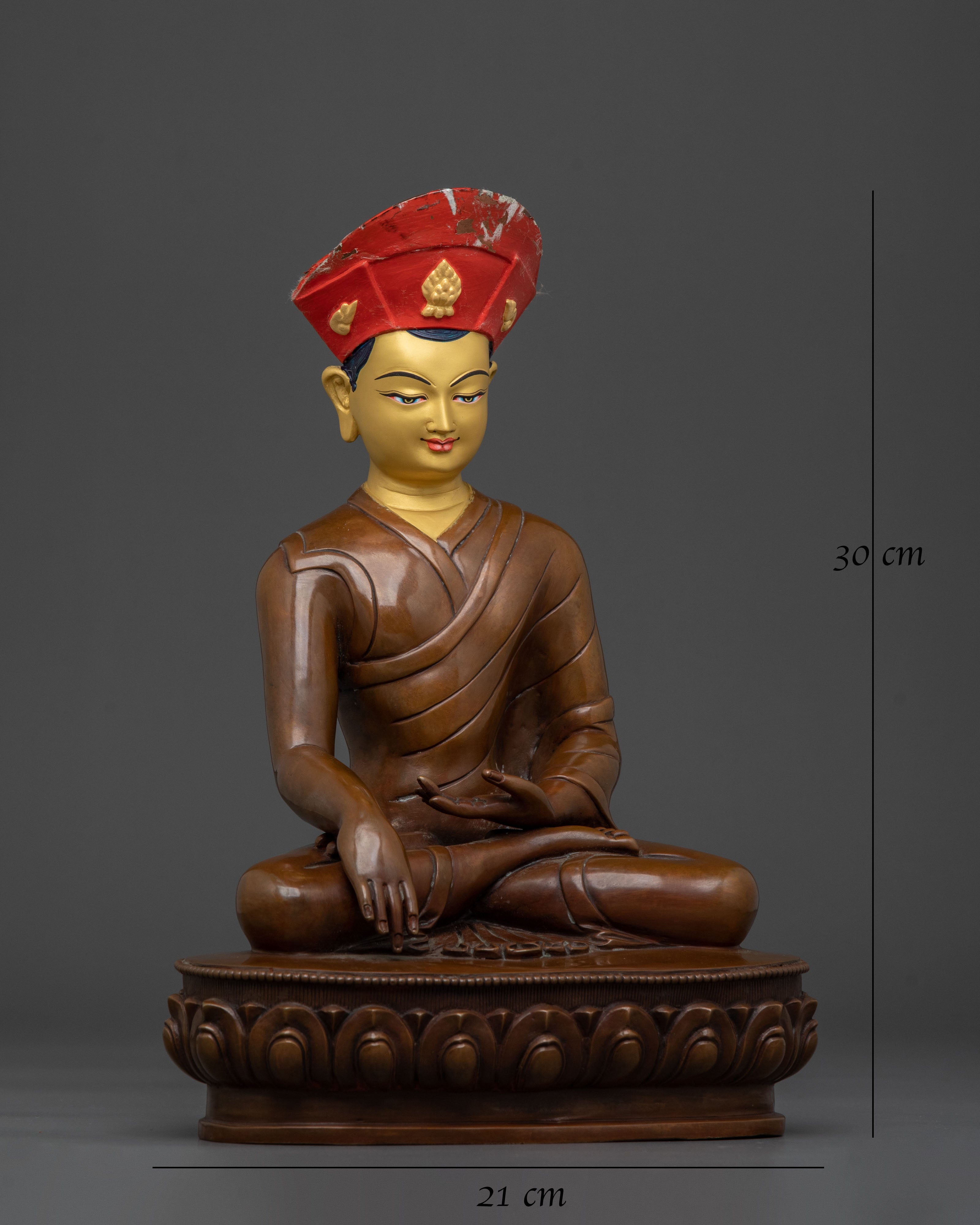 Jigten Sumgon Statue | Founder of Drikung Kagyu Lineage