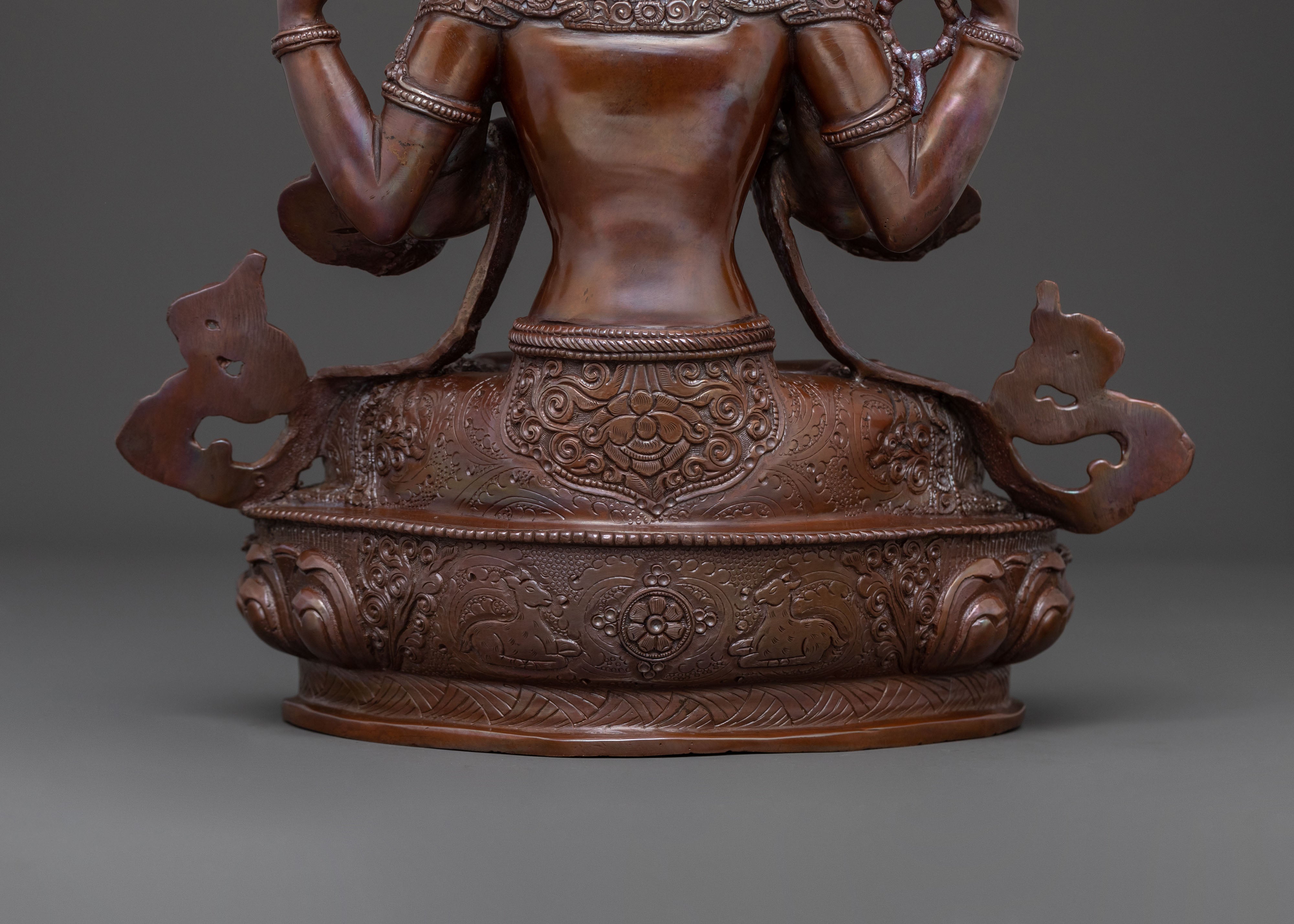 Four-Armed Chenrezig Figurine | Home Decor