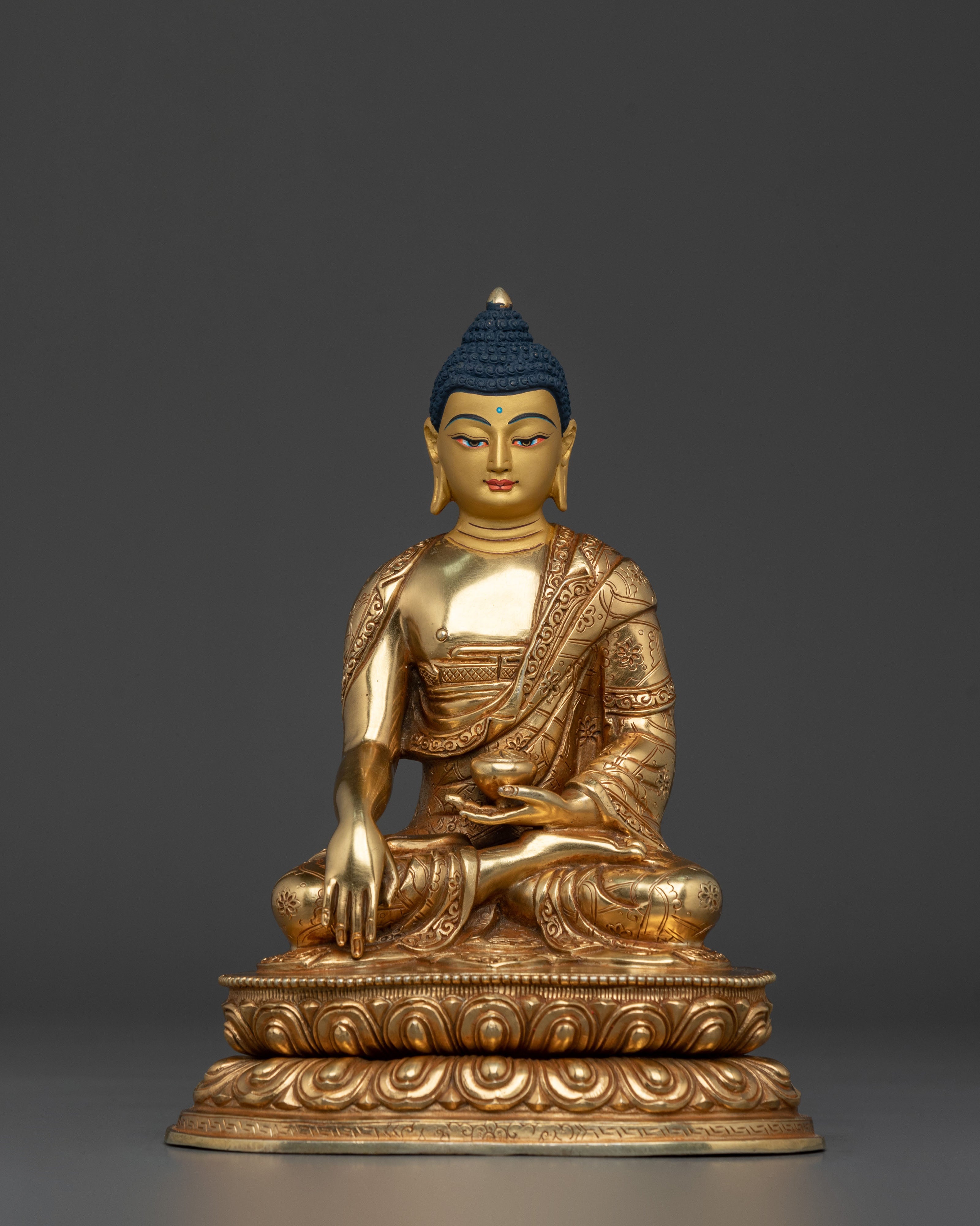 Shakyamuni Buddha Sacred Statue for Buddhist Shrine