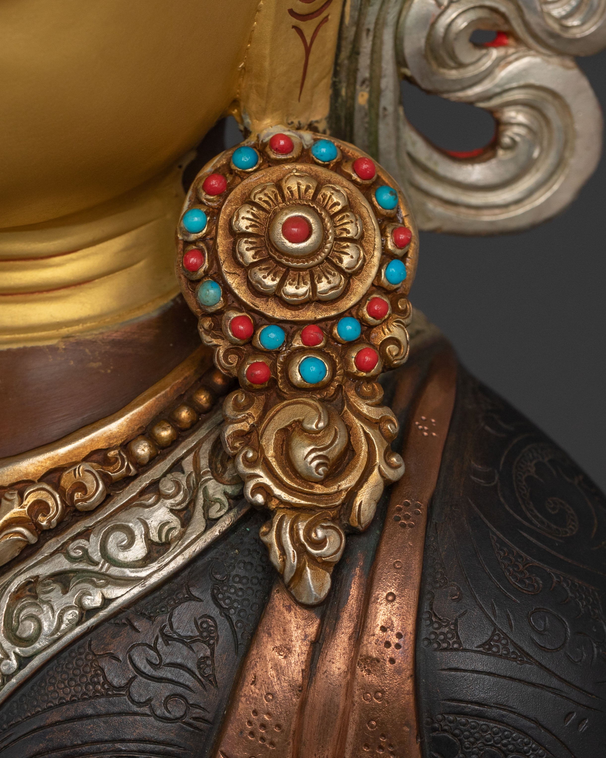 Bhaisajyaguru Statue for Altar | Tibetan Buddhist Himalayan Artwork