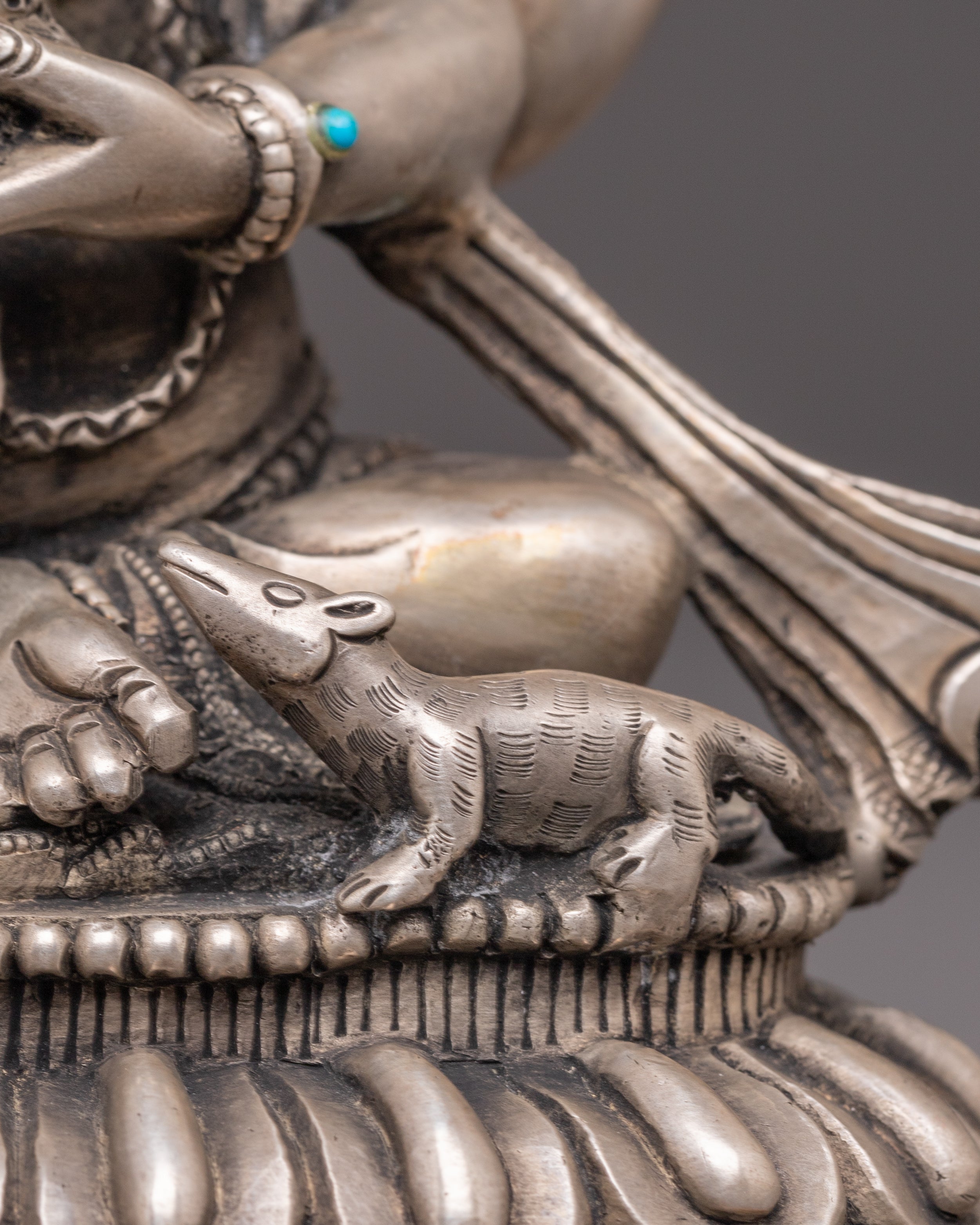 Handcrafted Copper Ganesh Sculpture | Divine Elephant Headed Deity