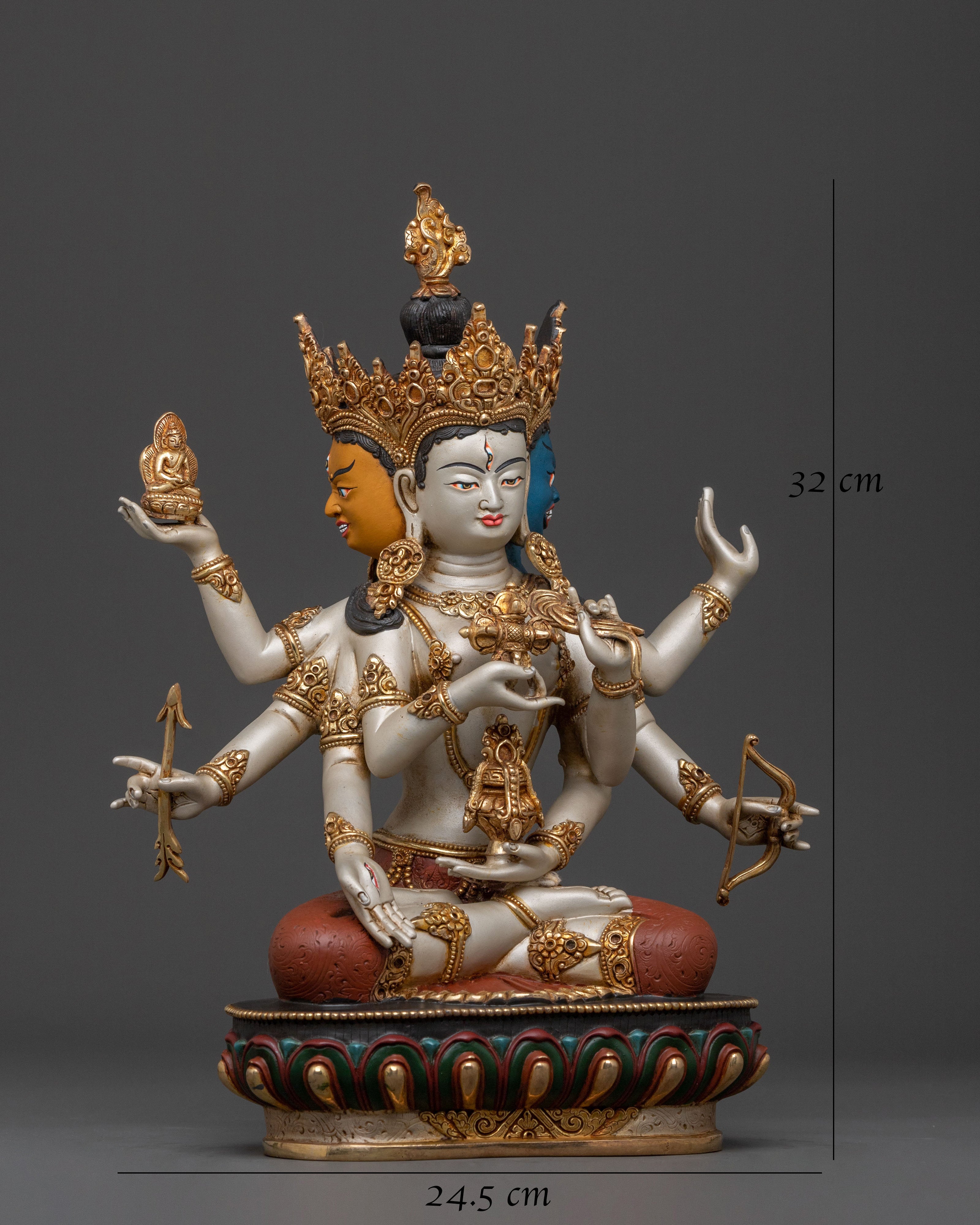 Namgyalma Traditional Statue | 24K Gold Gilded