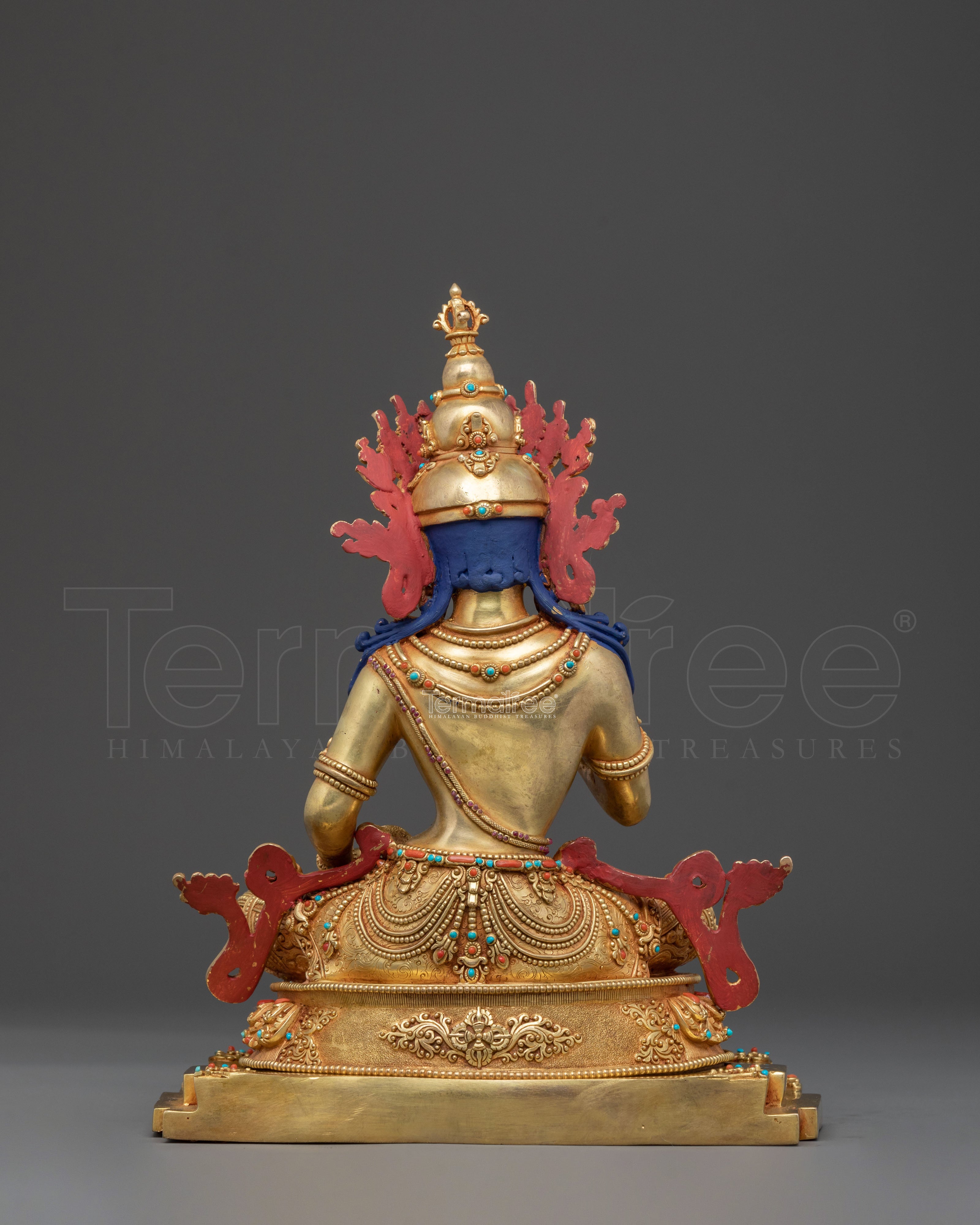 Vajrasattva Handcrafted Sculpture | Buddhist Purification Deity