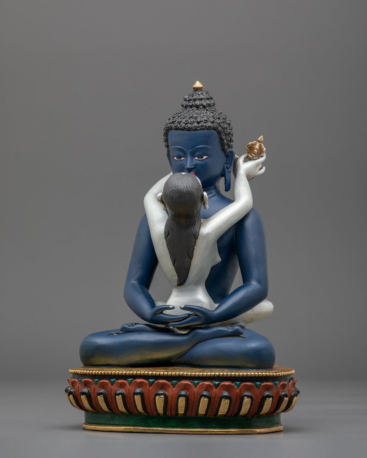 Samantabhadra with Consort Copper Sculpture | Sacred Union