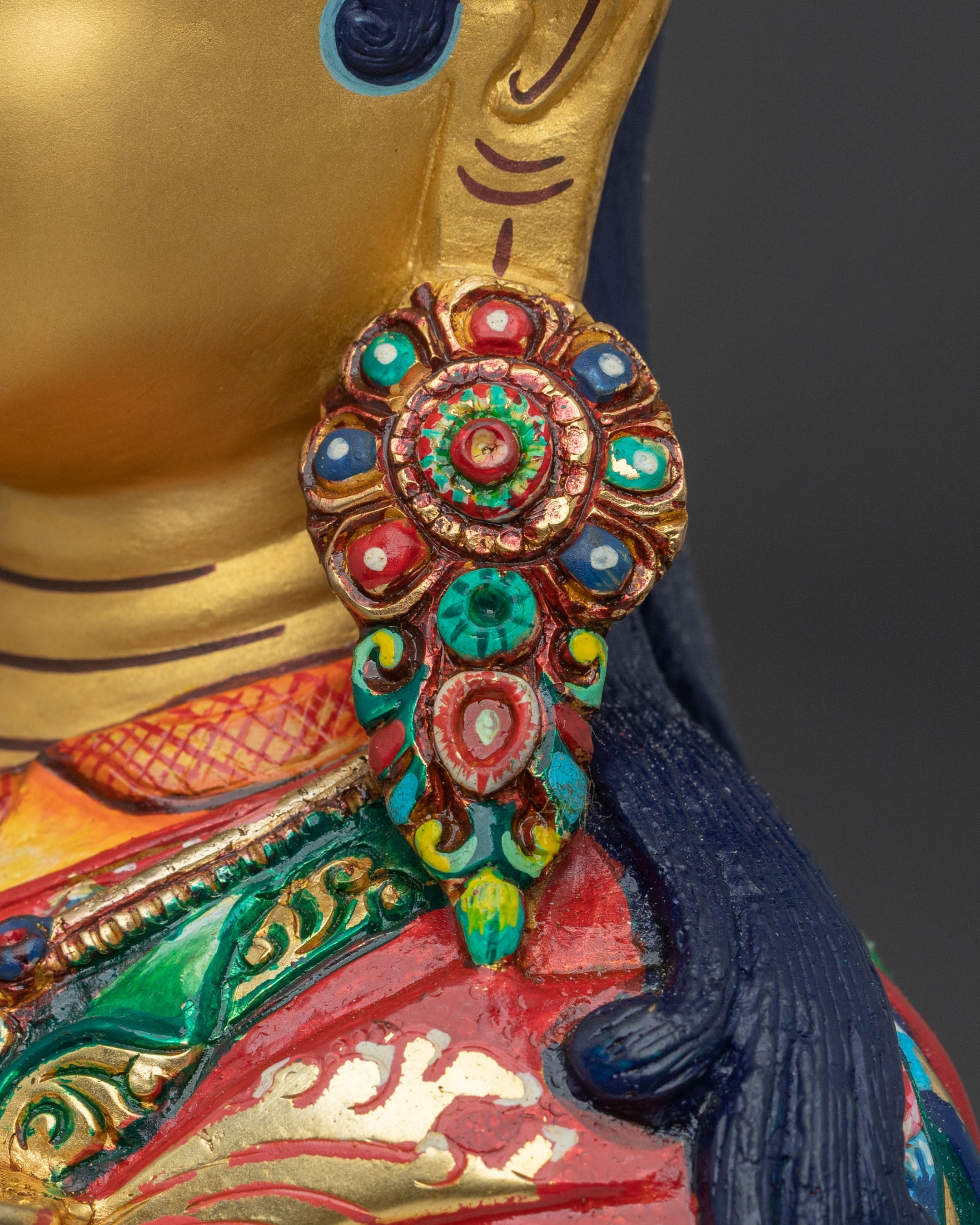 Guru Rinpoche Sacred Statue | Wisdom Figurine