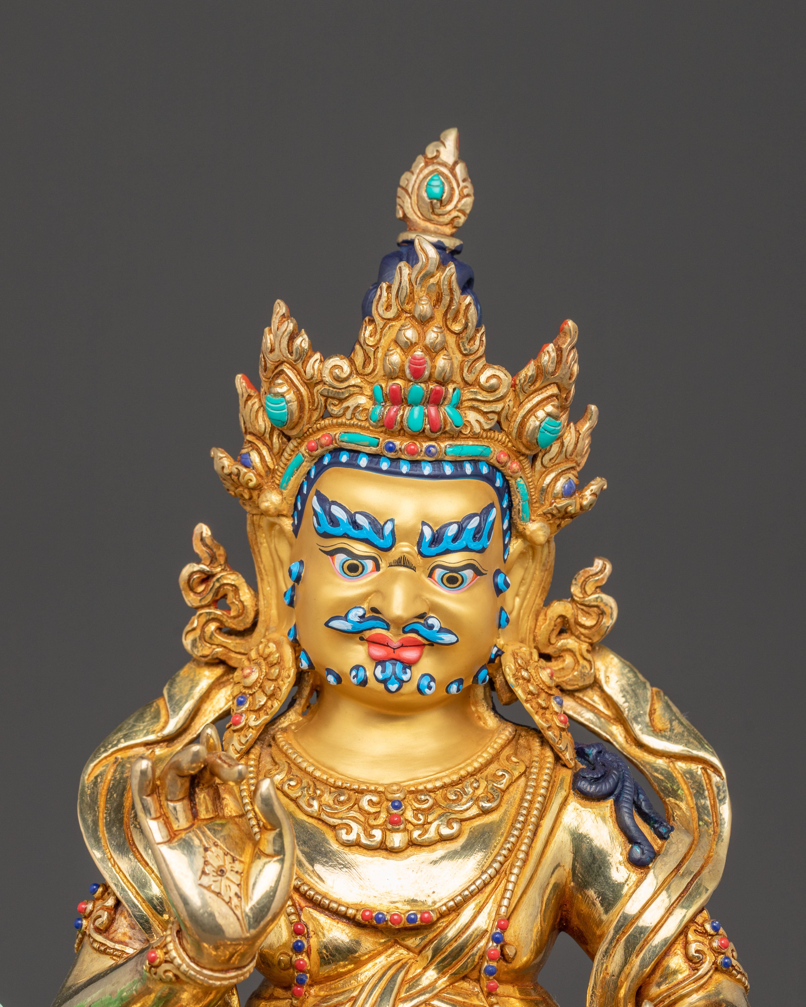 Radiant Namtoshe Statue: Divine Protector of the Dharma