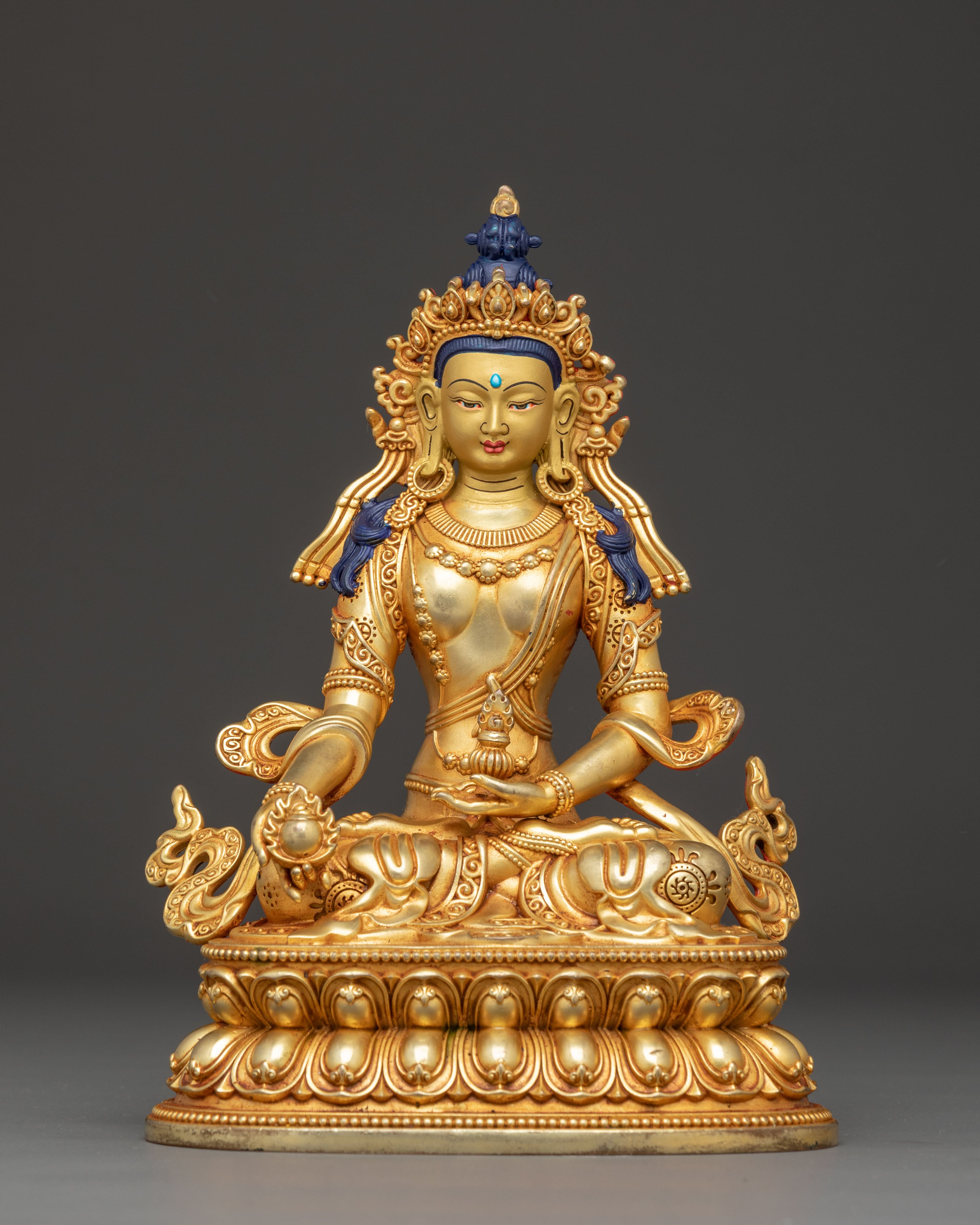 Handmade Statue of Bodhisattva Ksitigarbha