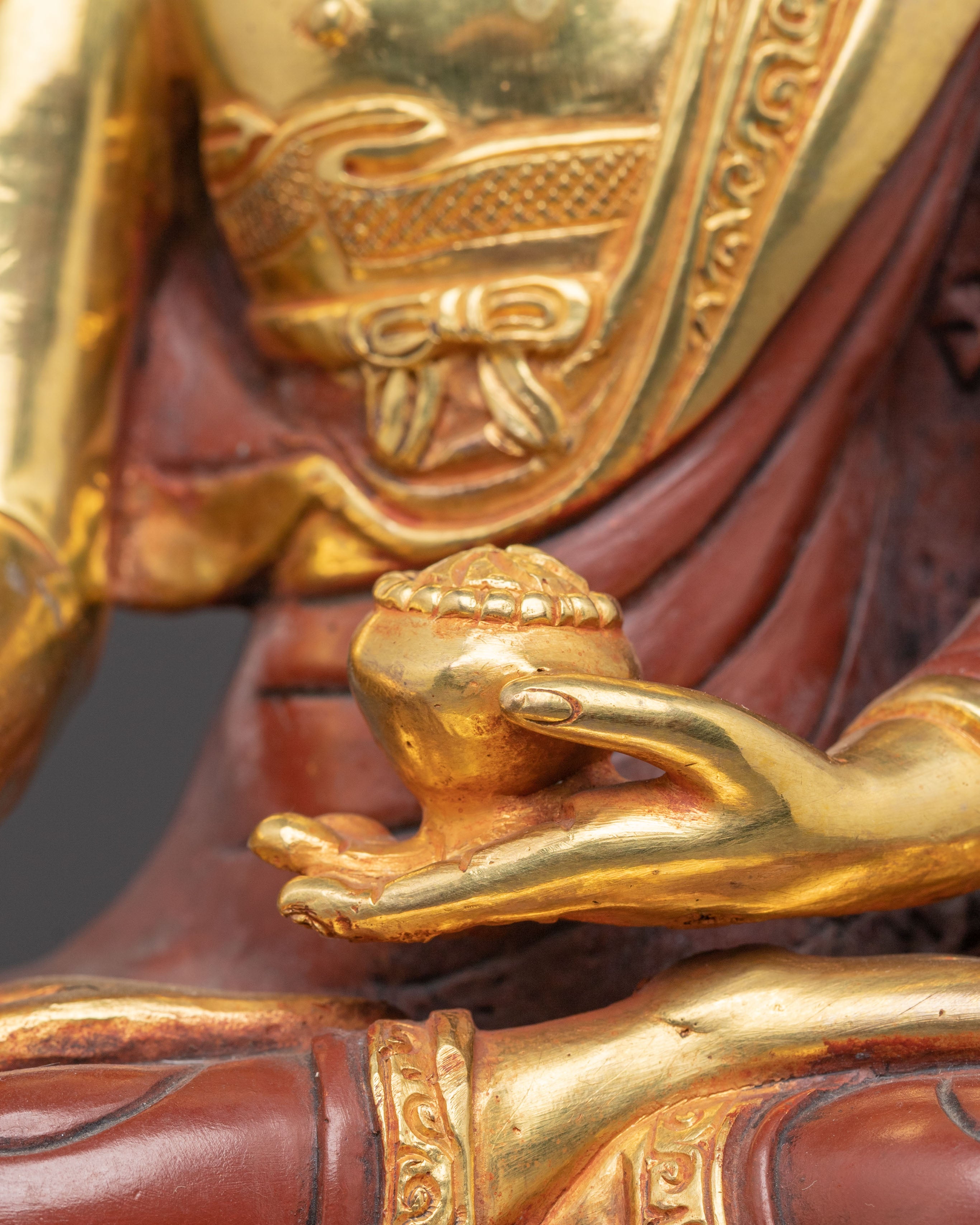 Ratnasambhava Dhayni Buddha Artwork | Meditation Altar Decor