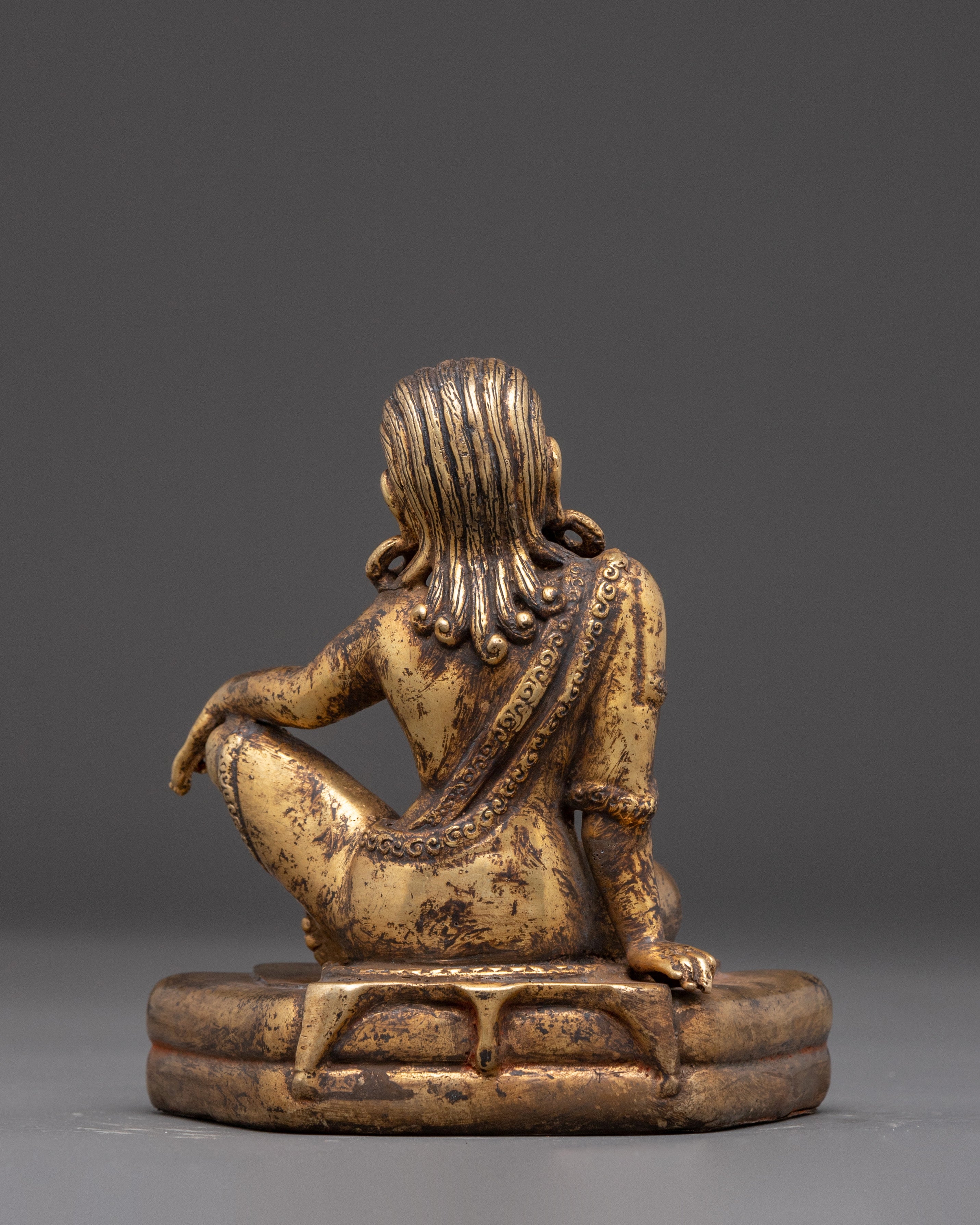 Handmade Milarepa Art, Tibetan Buddhist Yogi | Embodiment of Transformation
