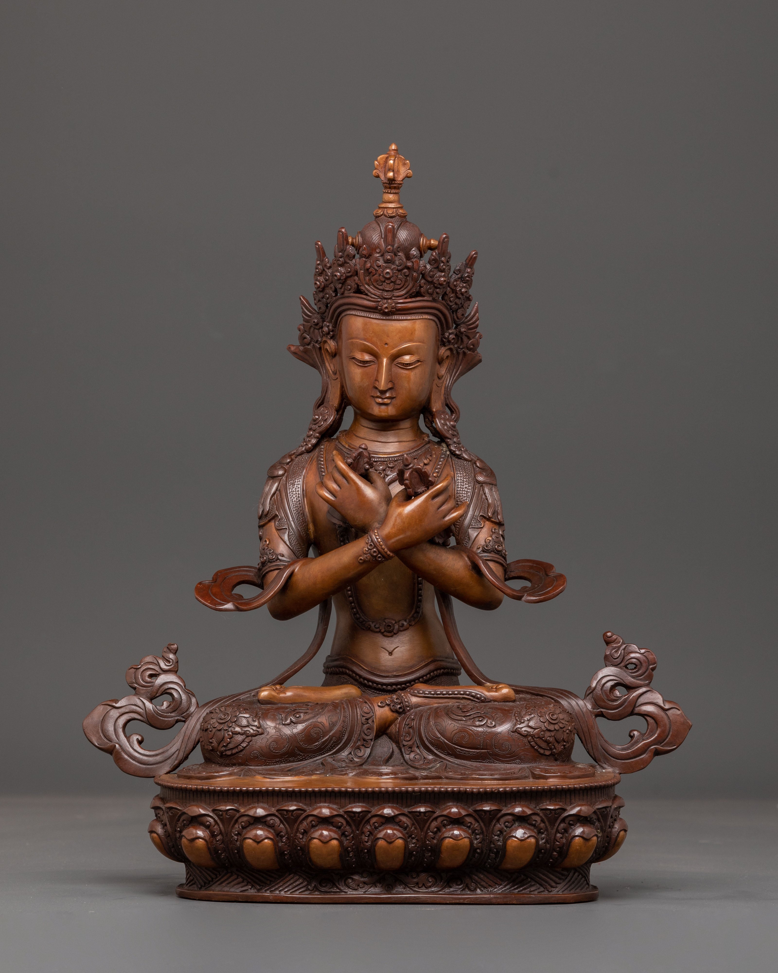 Enlightened Vajradhara Sculpture for Spiritual Enlightenment | Tantric Deity