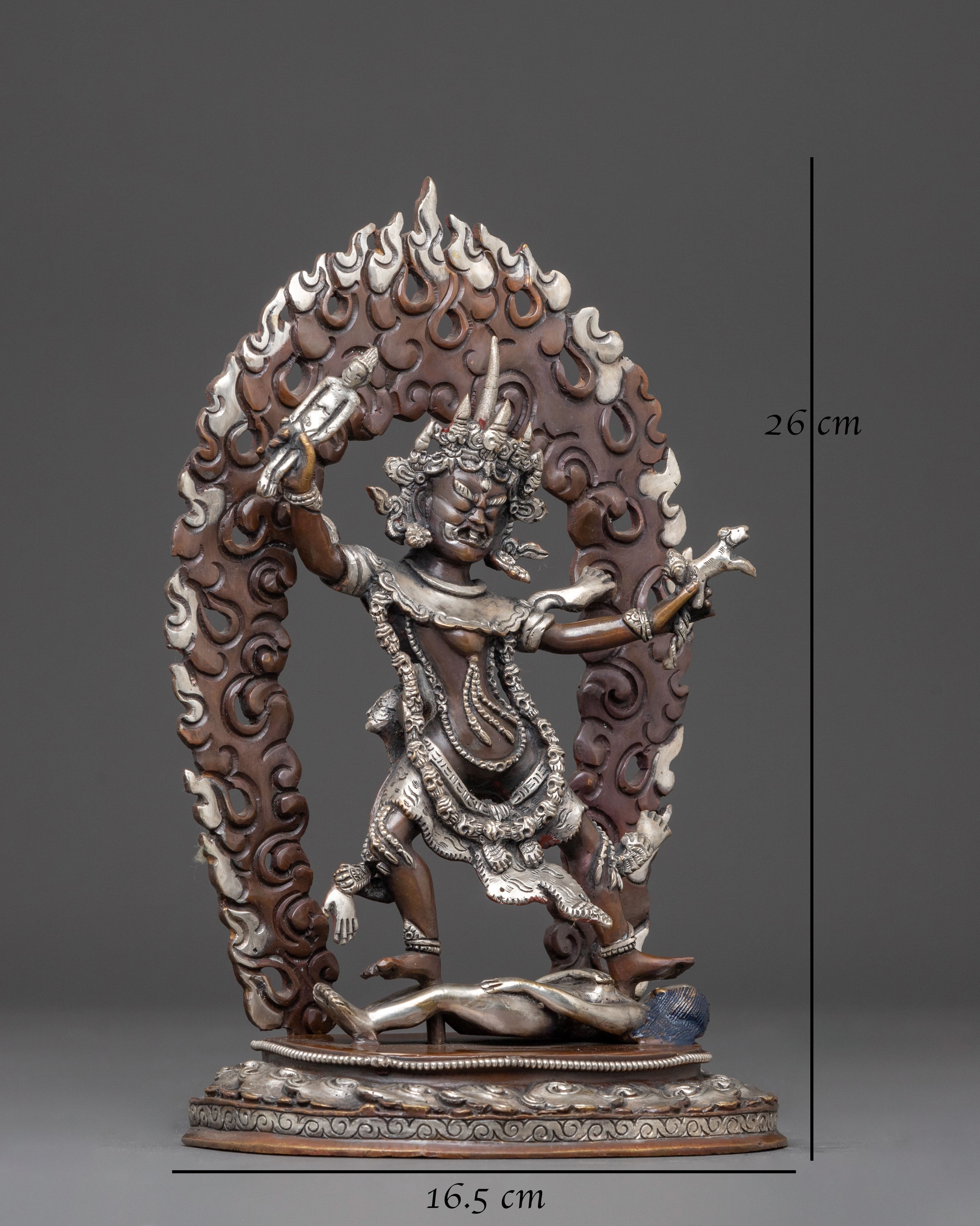 Ekajati One-Tressed Goddess Sculpture | Fierce Tantric Protector