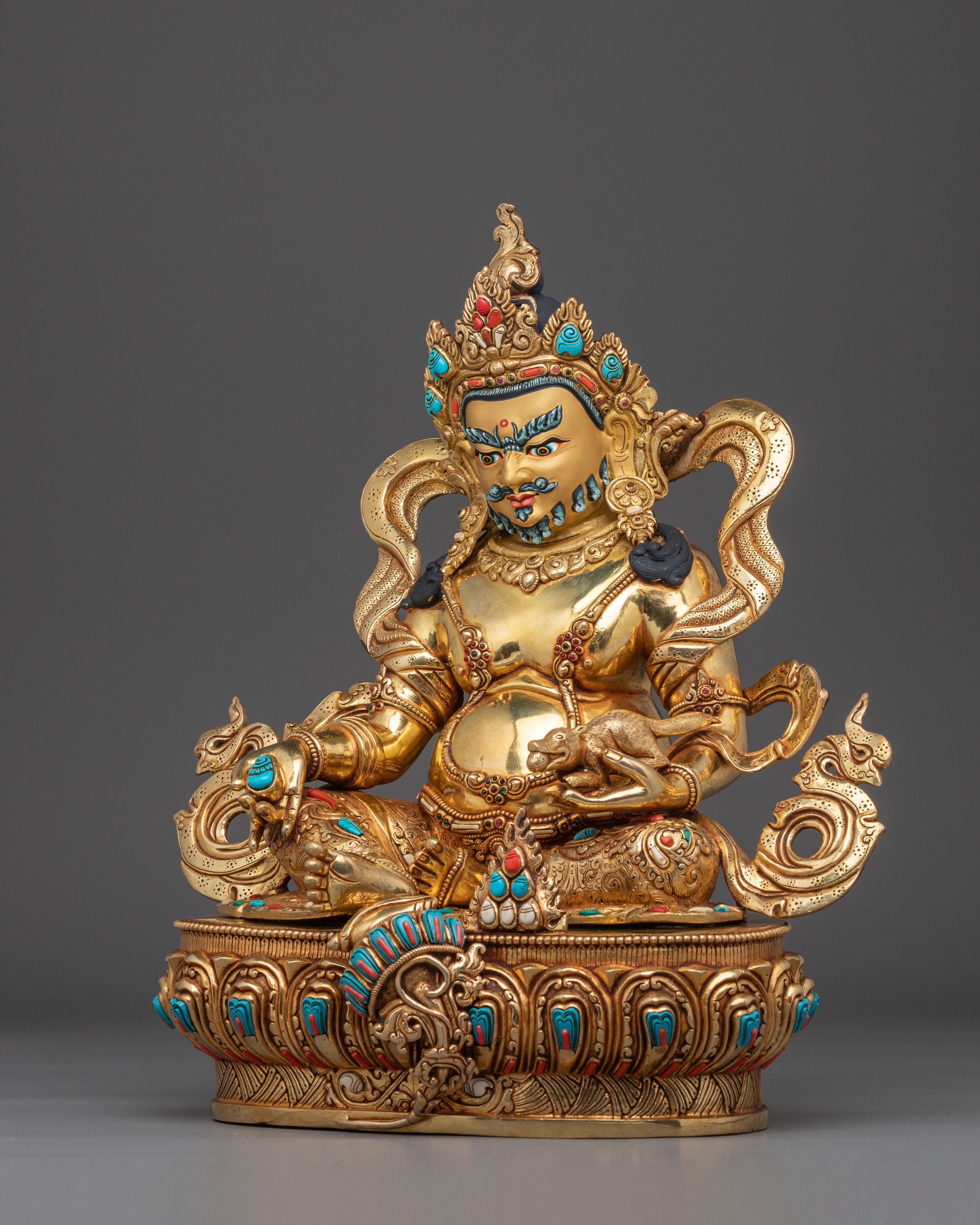 Statue of Wealth Icon Dzambhala | Symbol of Abundance