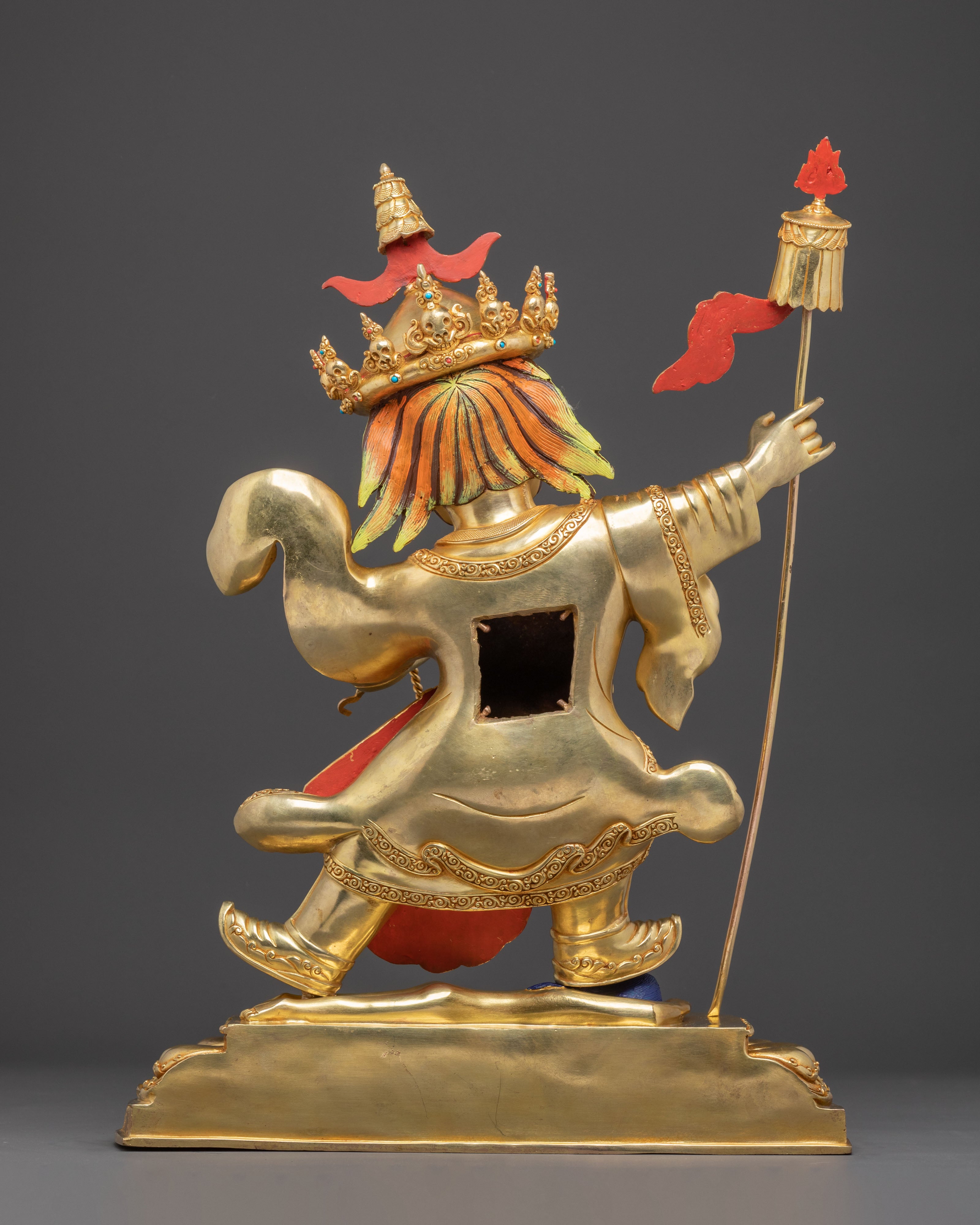 Protector Nechung Chuyong Statue | Guardian of the Dharma