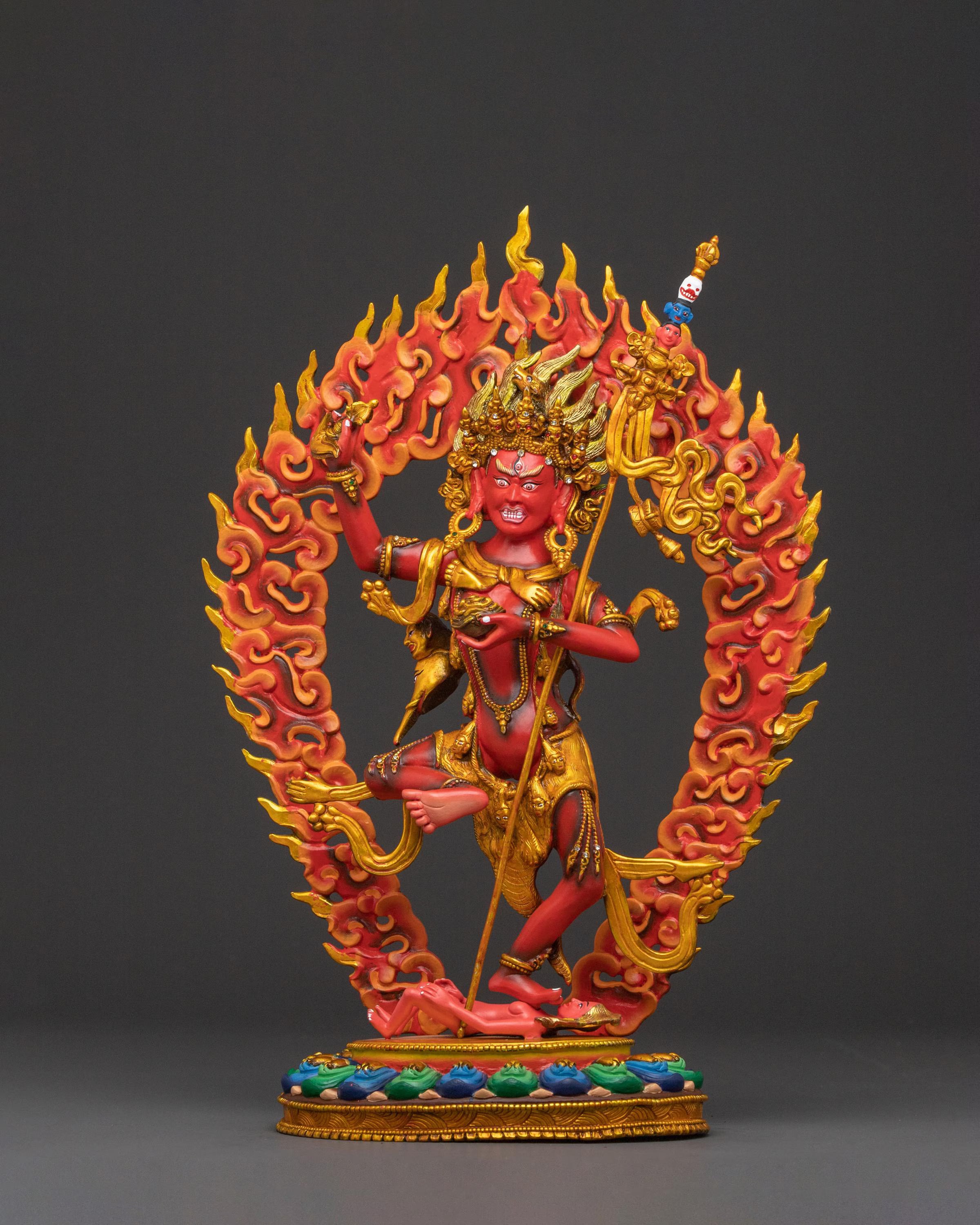 Guardian Troma Nagmo Spiritual Statue for Decor