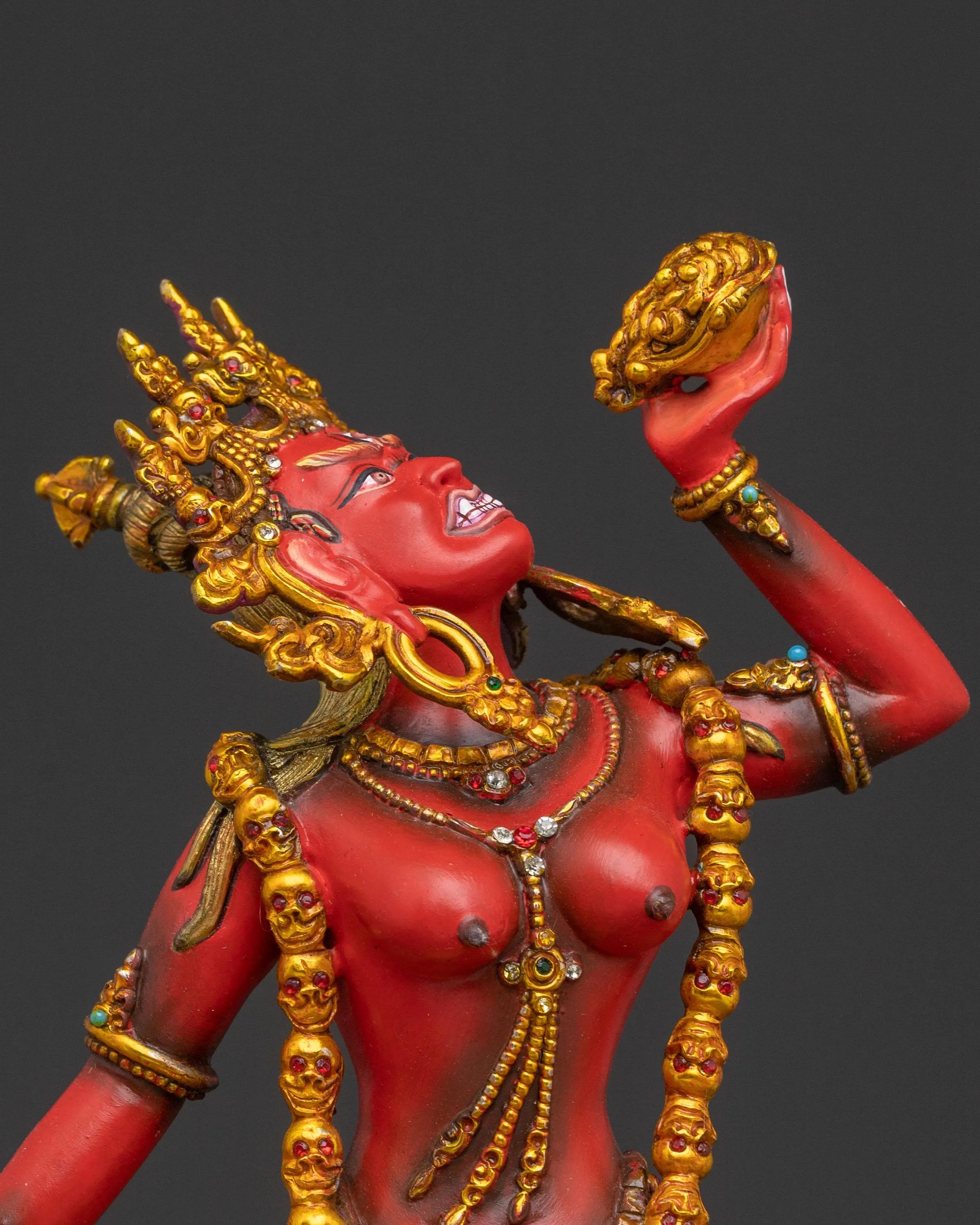 Vajrayogini Copper Statue | Handcrafted Devotion