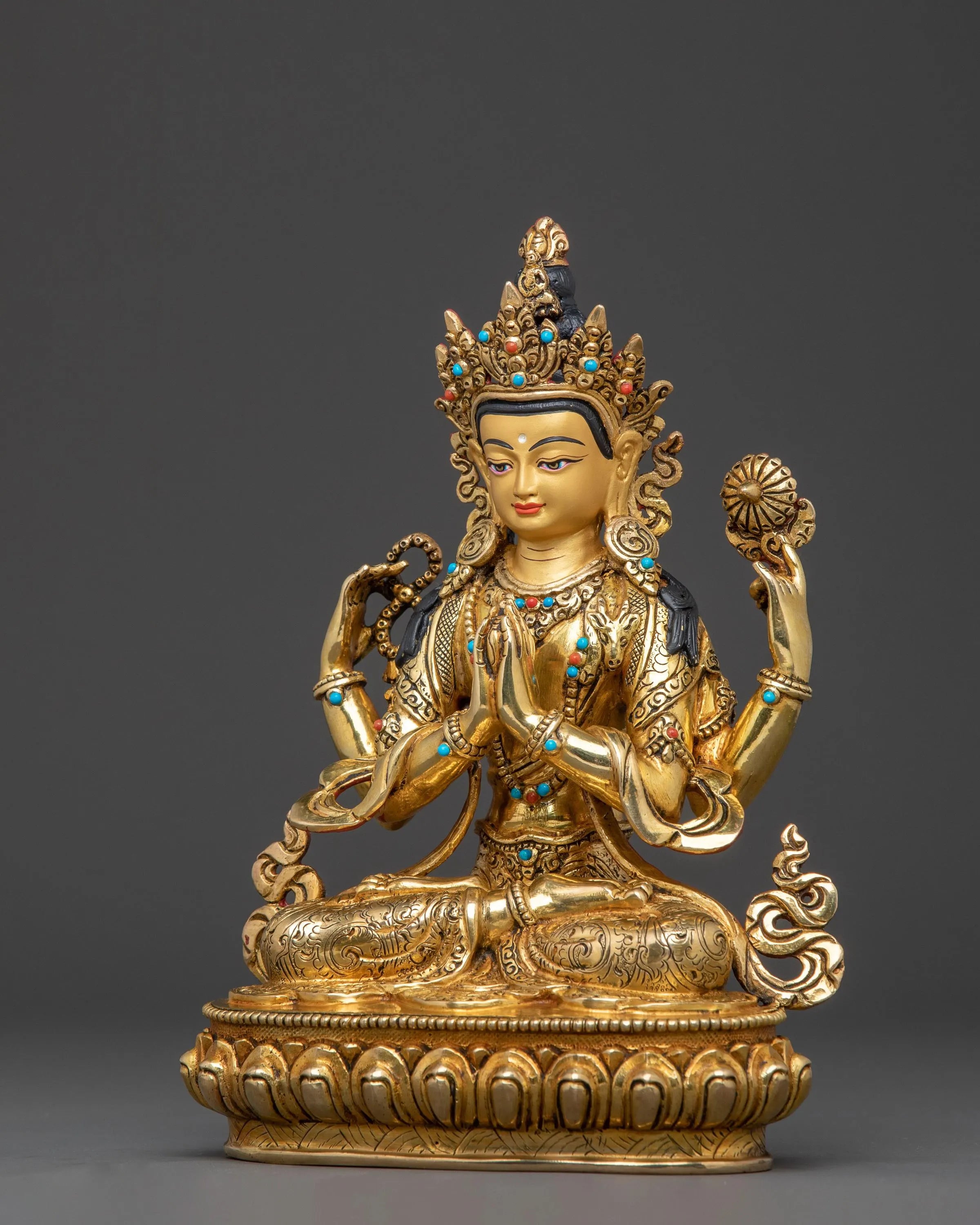Chenrezig Protector Statue | Immeasurable Wishes