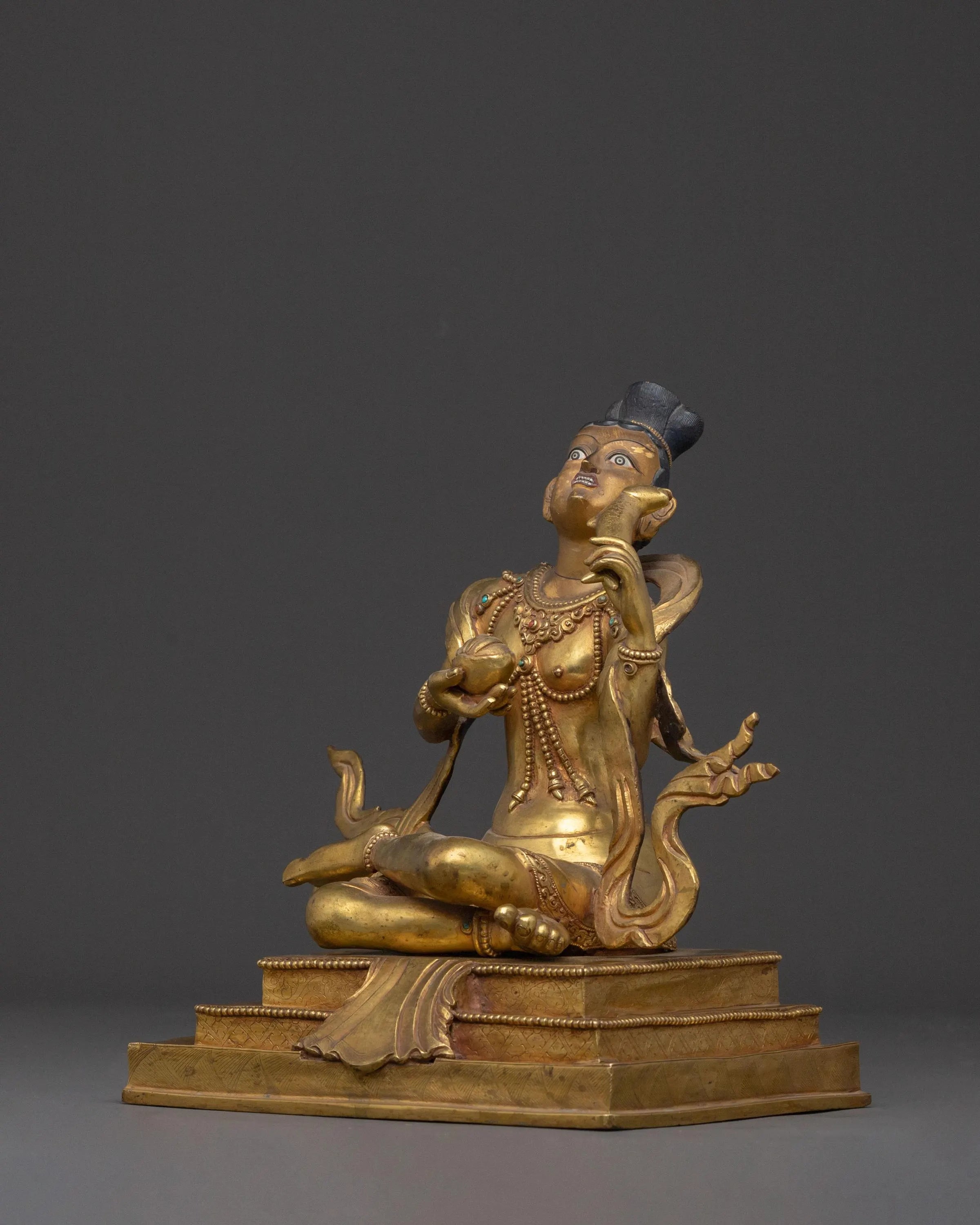 Tilopa Spiritual Statue - Copper Sculpture with Antique Finish