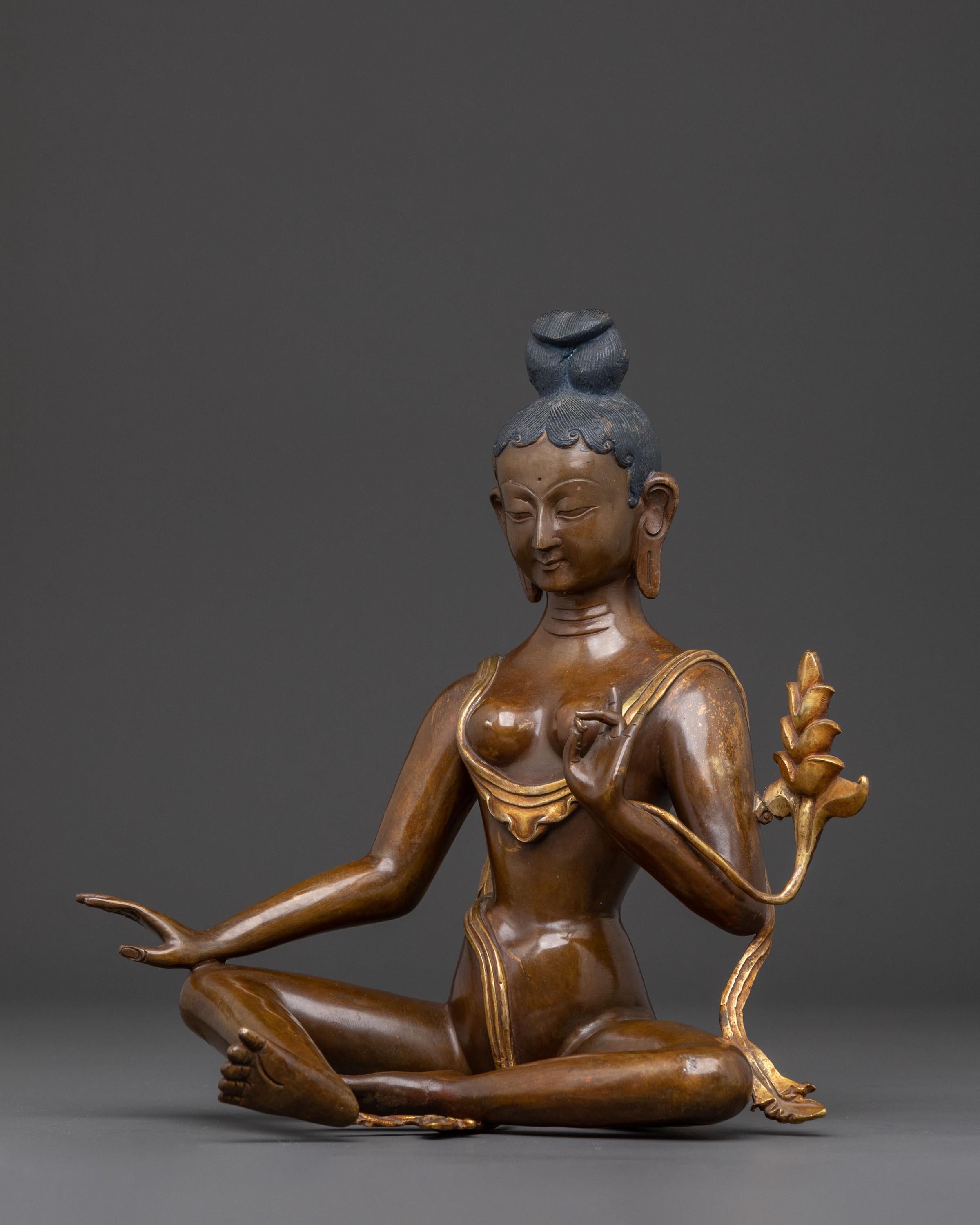 Tara Sacred Buddhist Deity Statue | Protector Icon