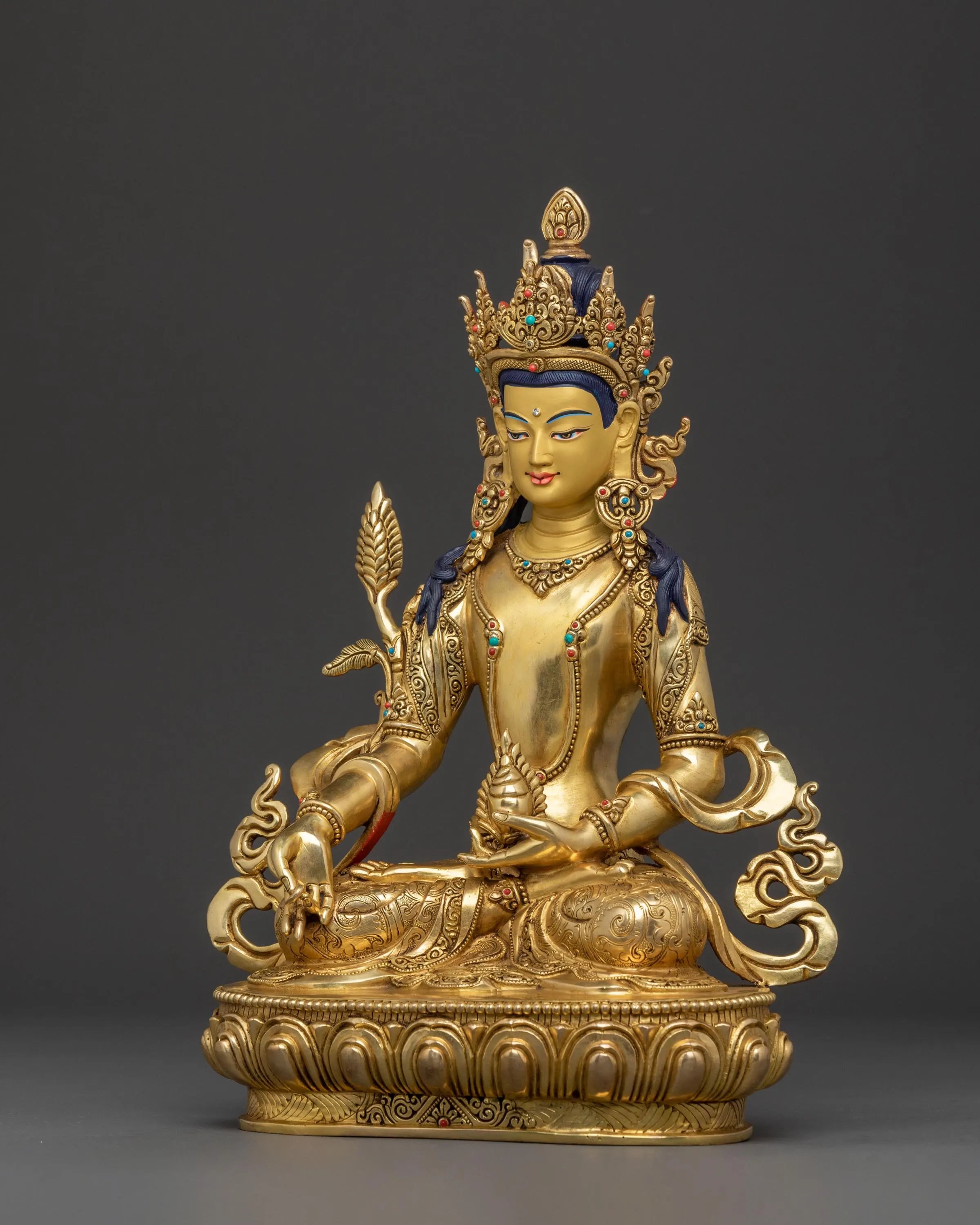 Kshitigarbha Buddha Sacred Statue | Spiritual Figure