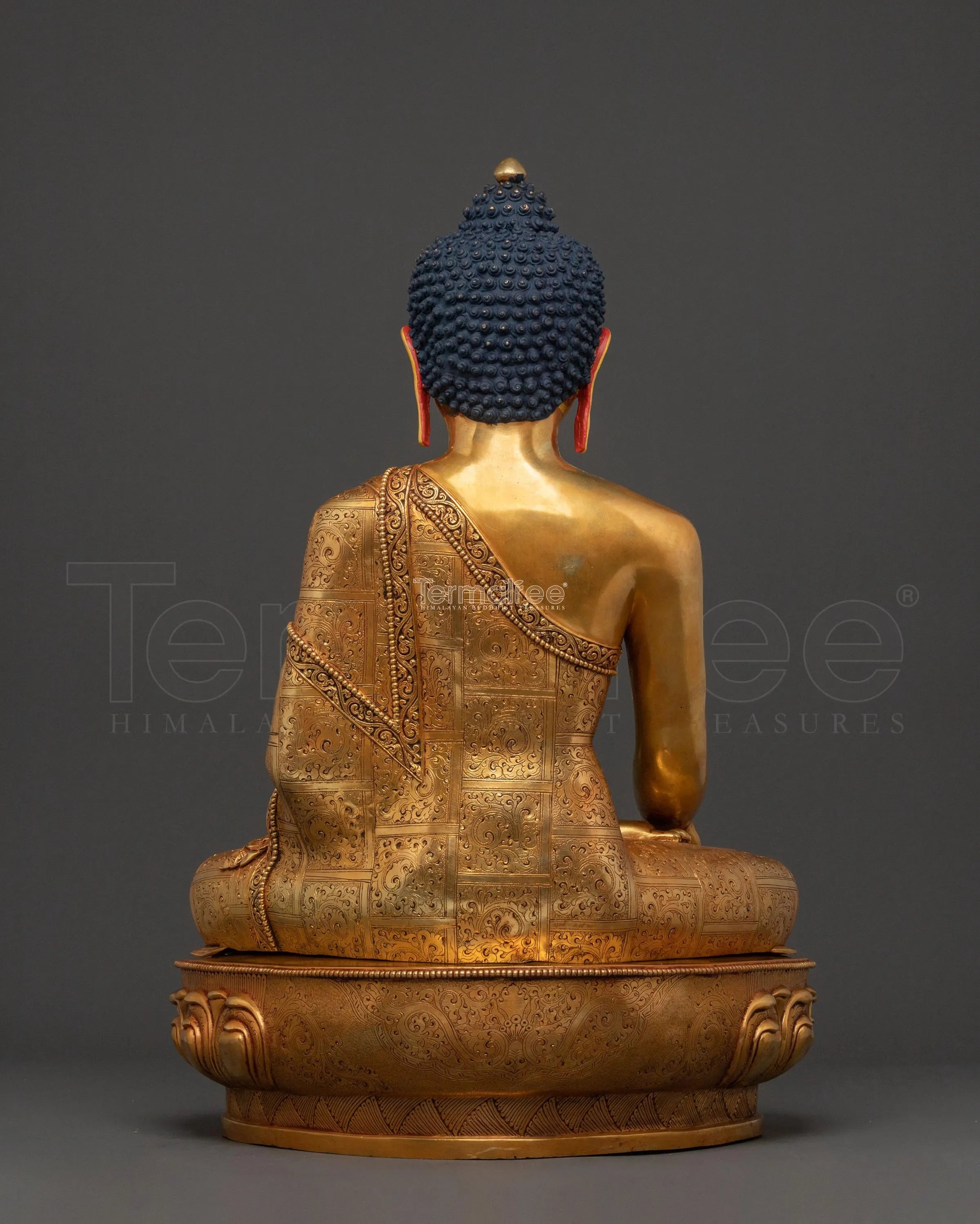 Shakyamuni Buddha Golden Statue | Spiritual Decor