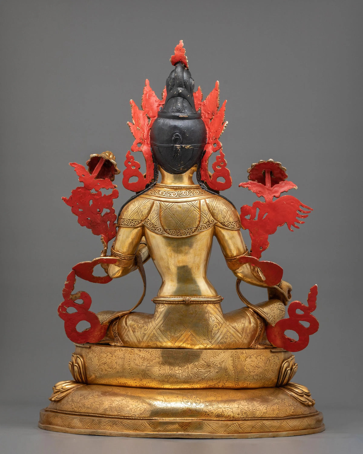 Green Tara Copper Statue | The Divine Essence of Enlightened Compassion