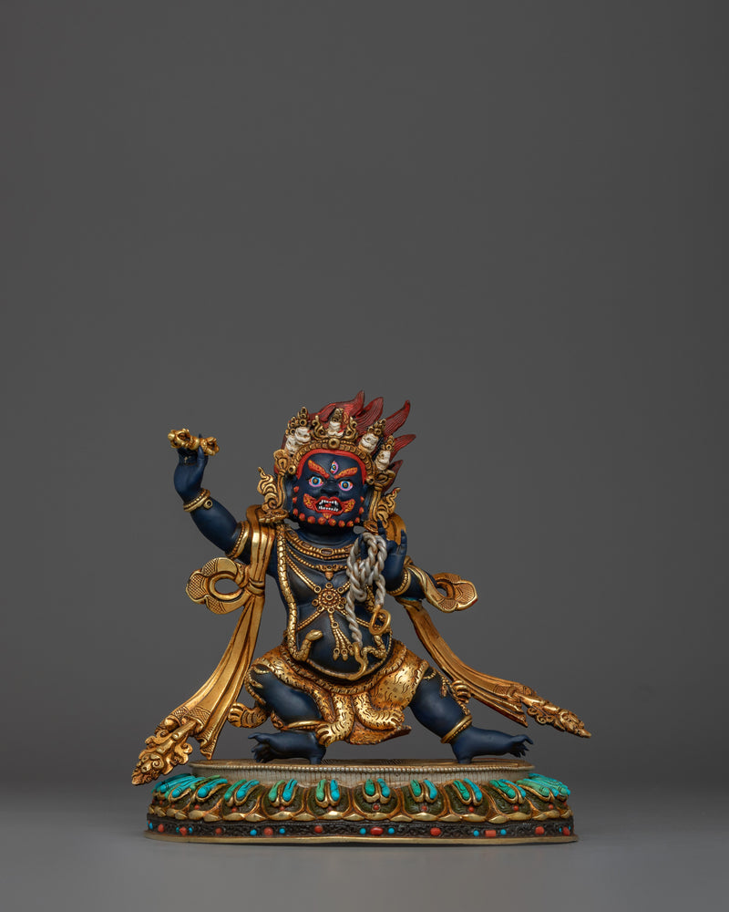 Wrathful Bodhisattva Vajrapani Statue | Chana Dorje - Lord of Secrets