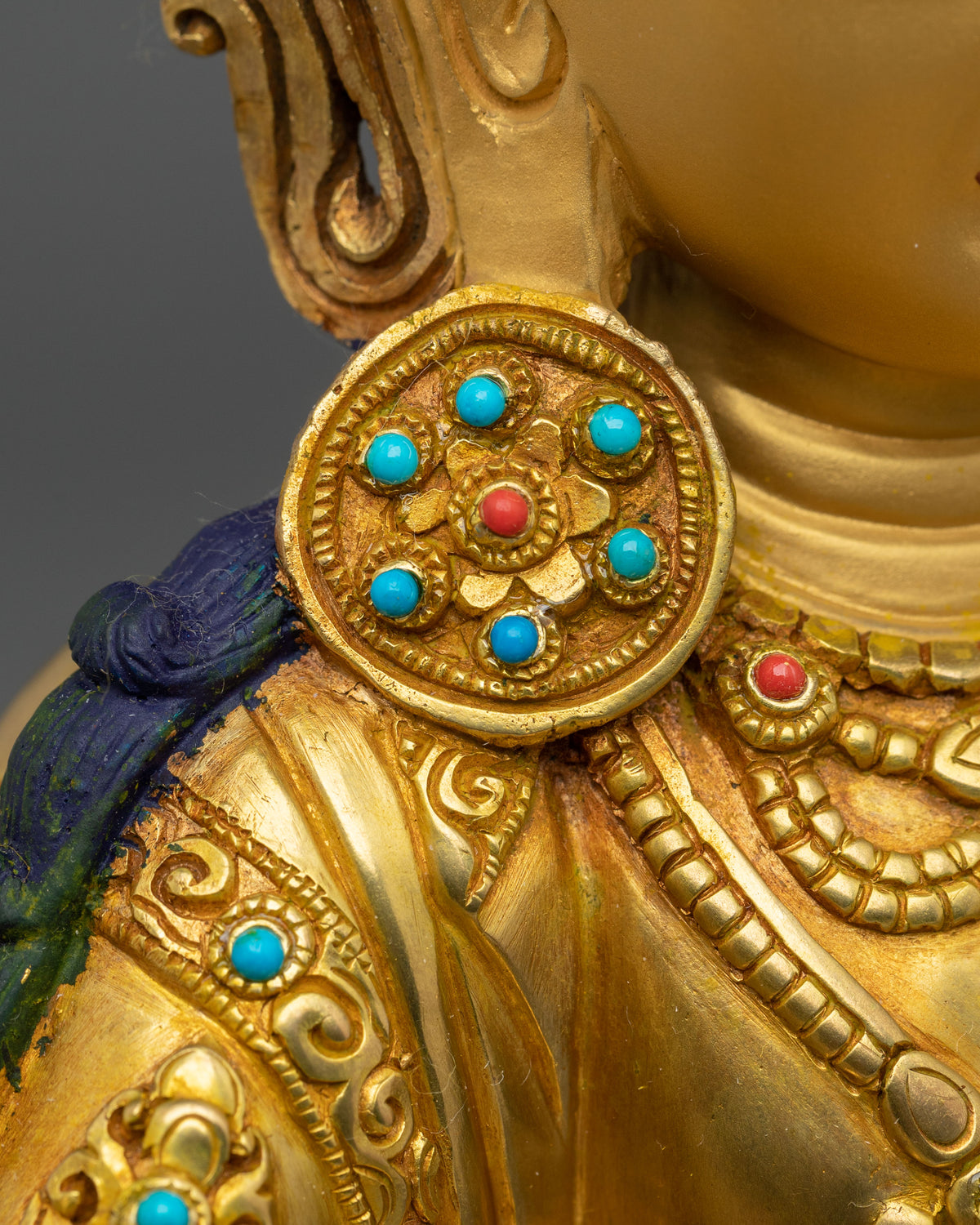 Maha Manjushri Statue | Tibetan Buddhist Wisdom Sculpture