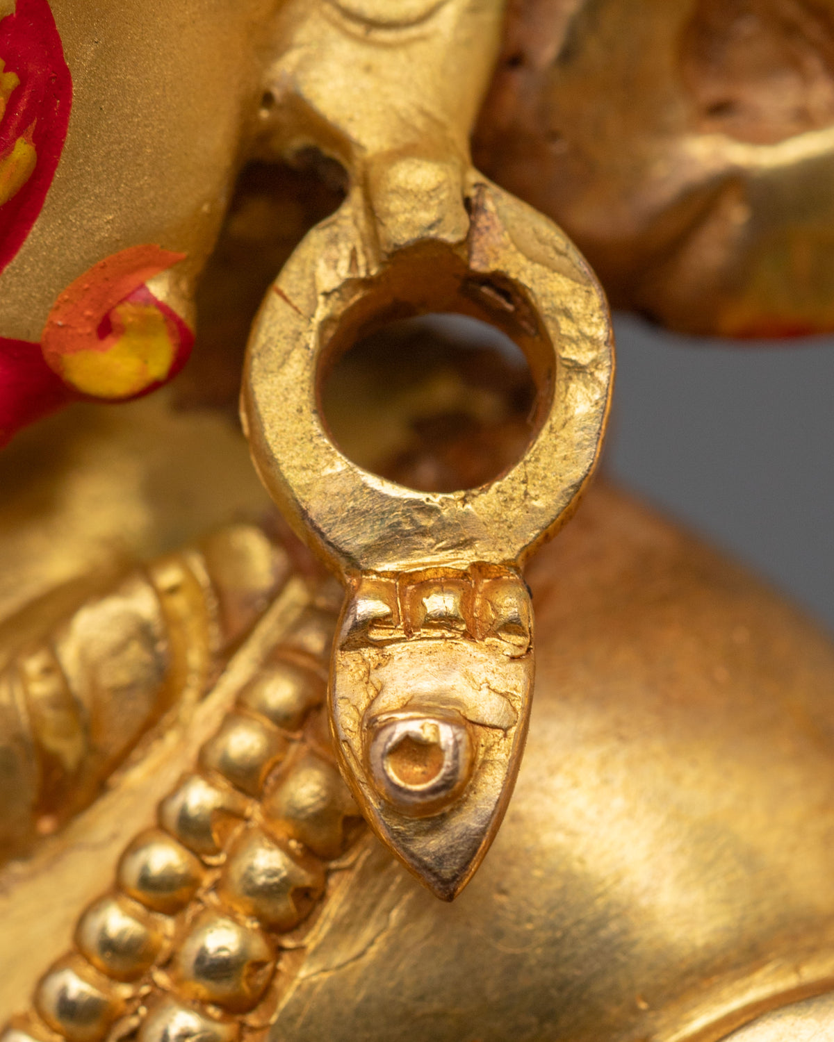 White Dzambhala Tibetan Sculpture | Sacred Vajrayana Meditation Altar Sculpture