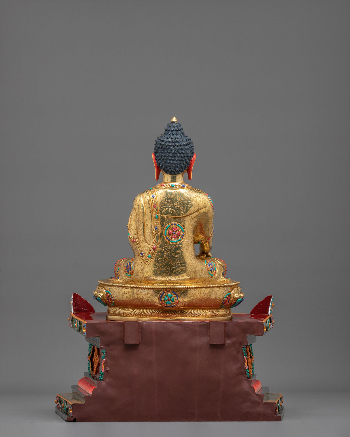 Shakyamuni Buddha with Throne