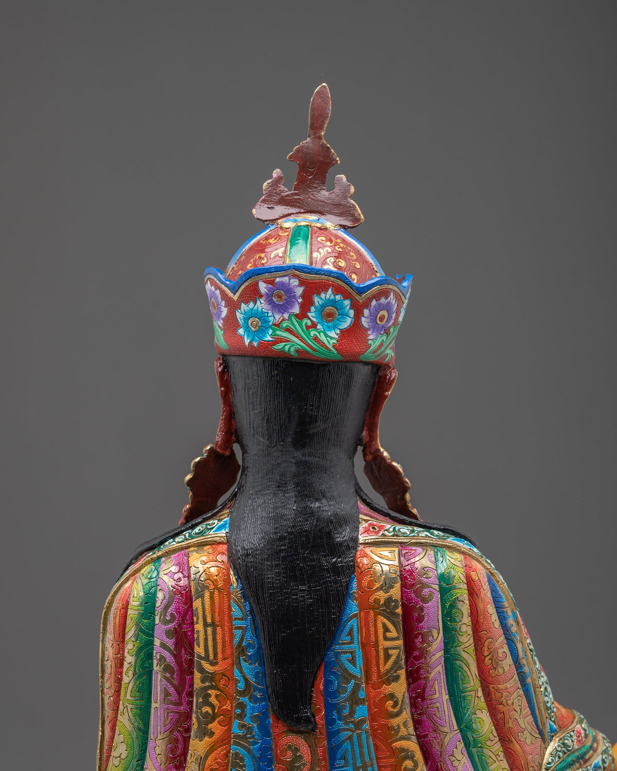 Guru Rinpochhe Sacred Meditation Sculpture | Lotus-Born Master of Vajrayana Buddhism