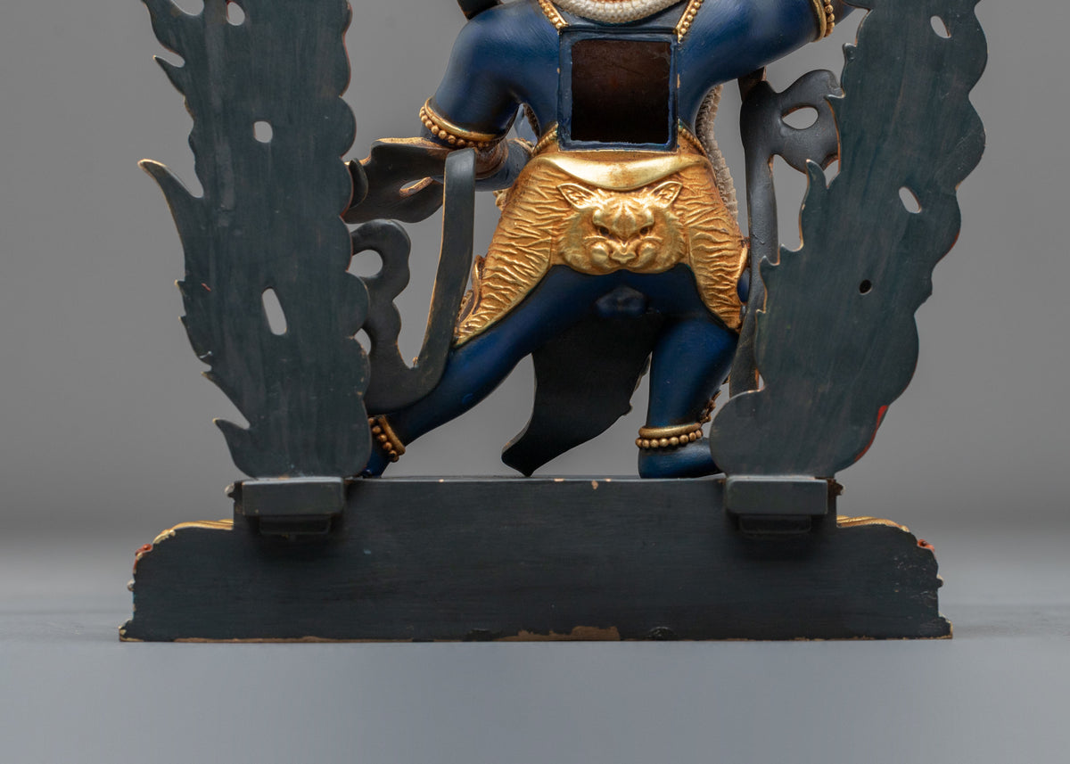 Handcrafted Vajrapani Copper Statue | Protector of Dharma