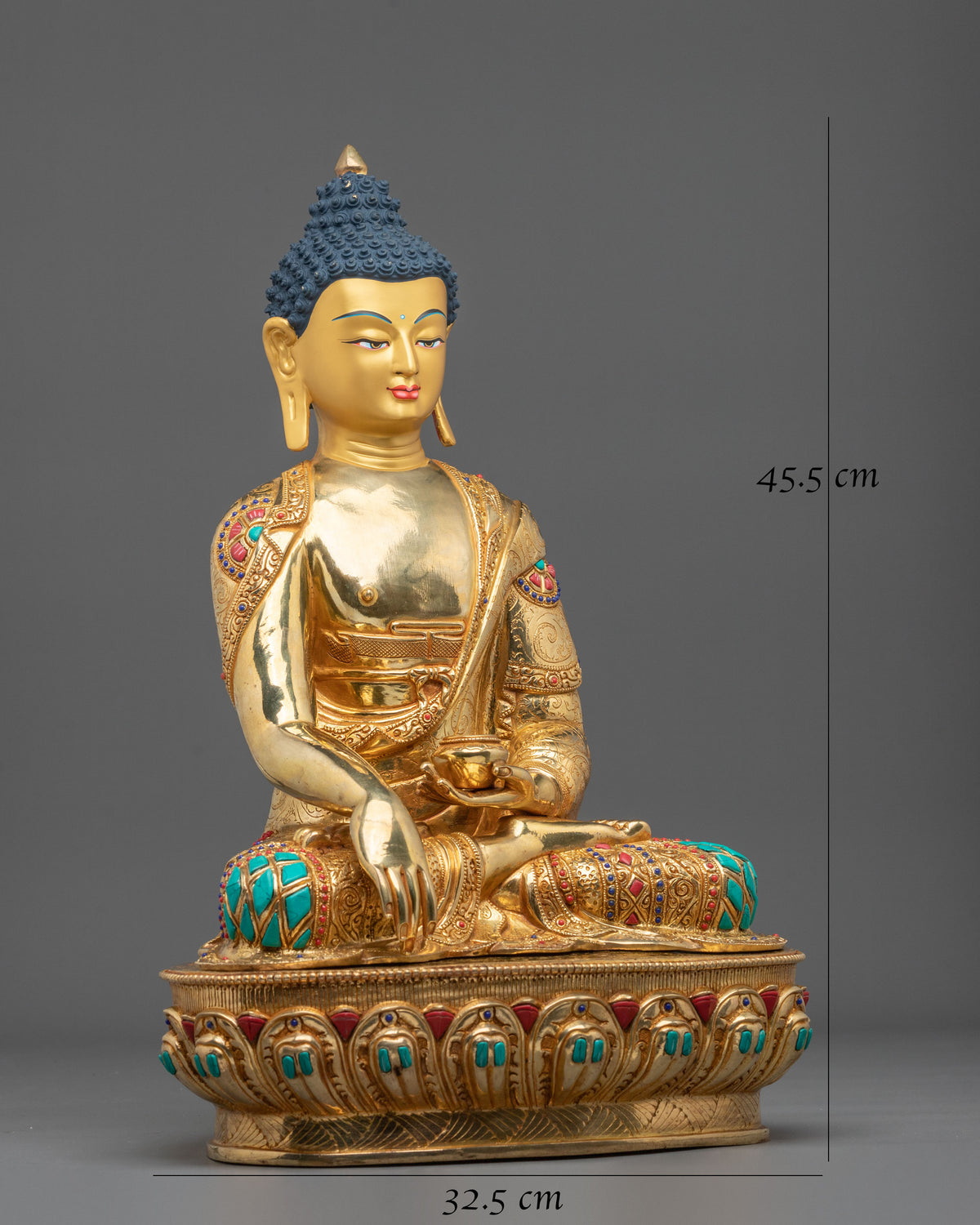 Shakyamuni Buddha Sacred Statue | Supreme Teacher of Dharma