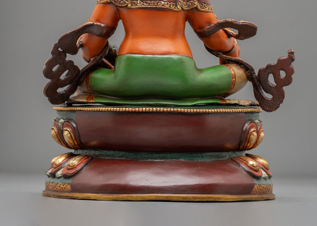 Dzambhala Himalayan Sculpture | Buddhist Deity of Wealth and Generosity