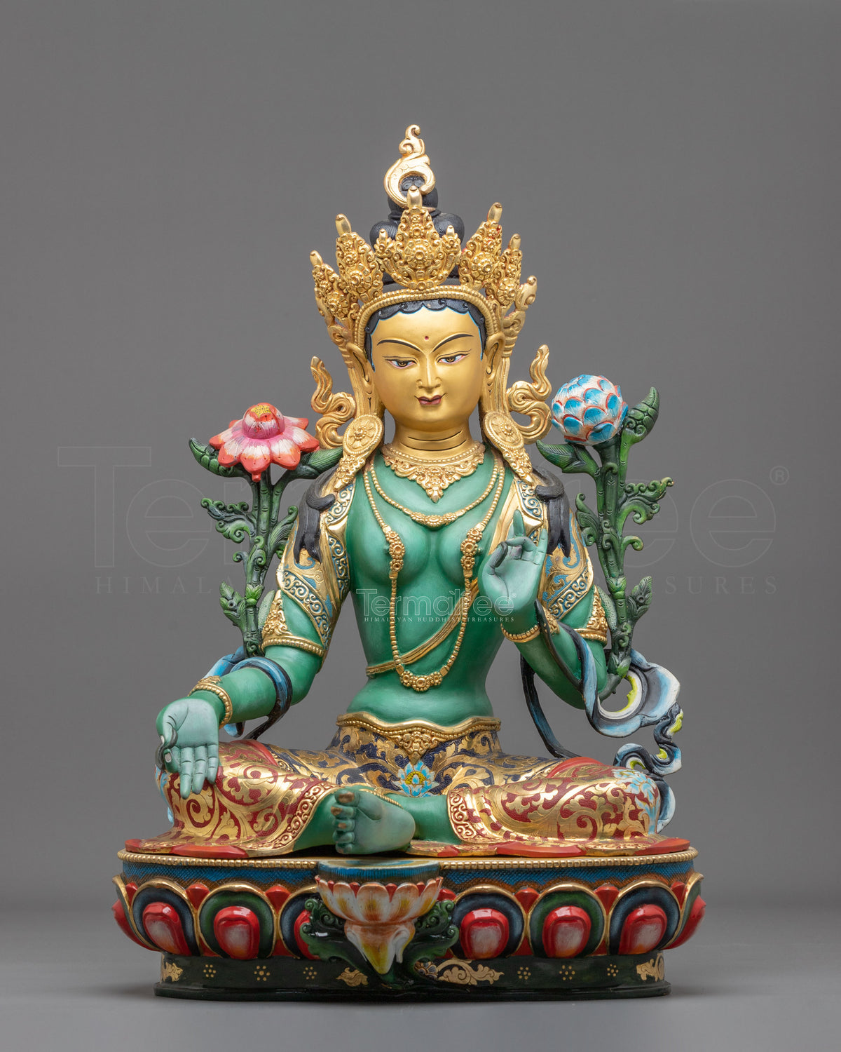 Green Tara Statue