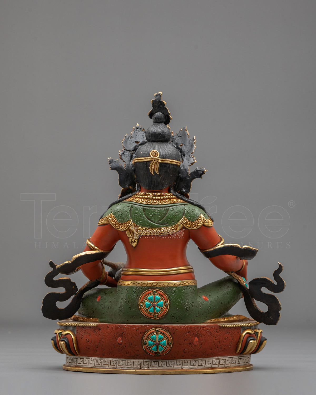 Dzambhala Copper Sculpture | Guardian of Abundance and Good Fortune