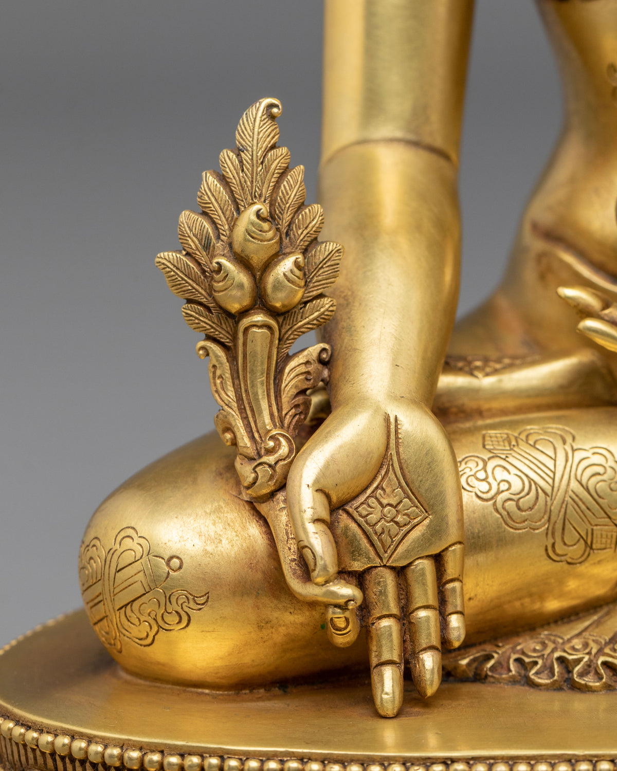Three Buddhas Harmony of Wisdom Statue Set | Sacred Buddhist Art