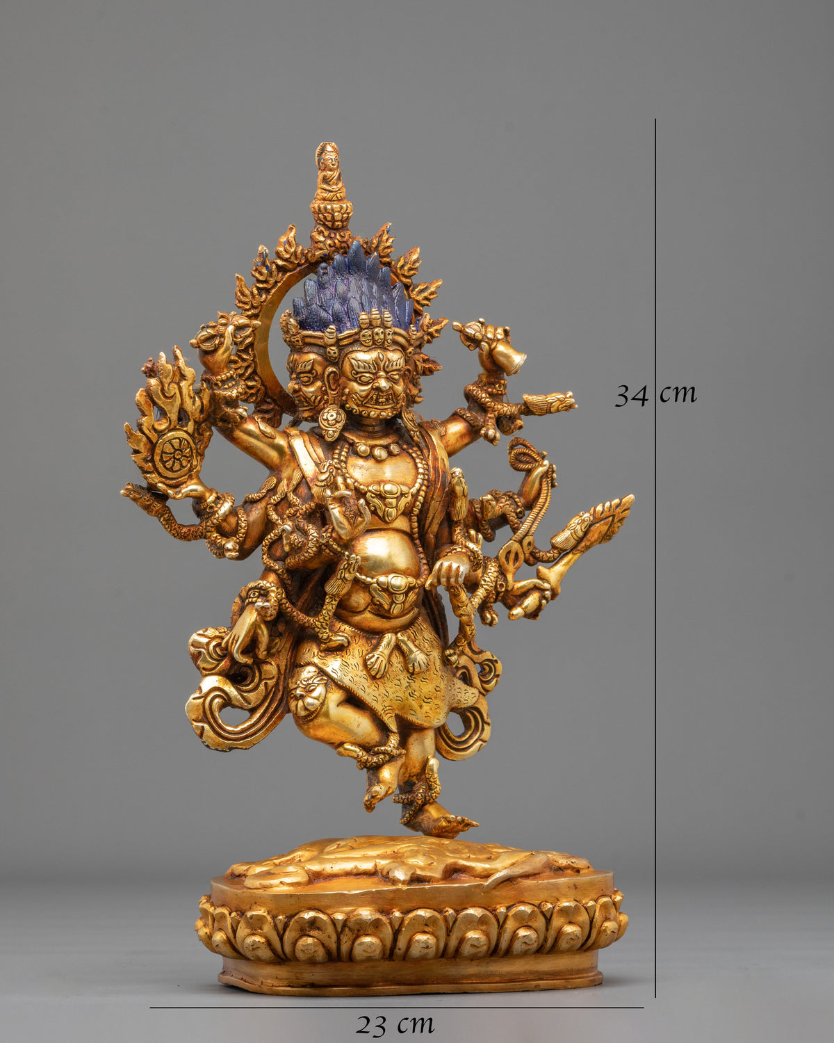 Uchusma Mahakala Statue | Tibetan Buddhist Protector