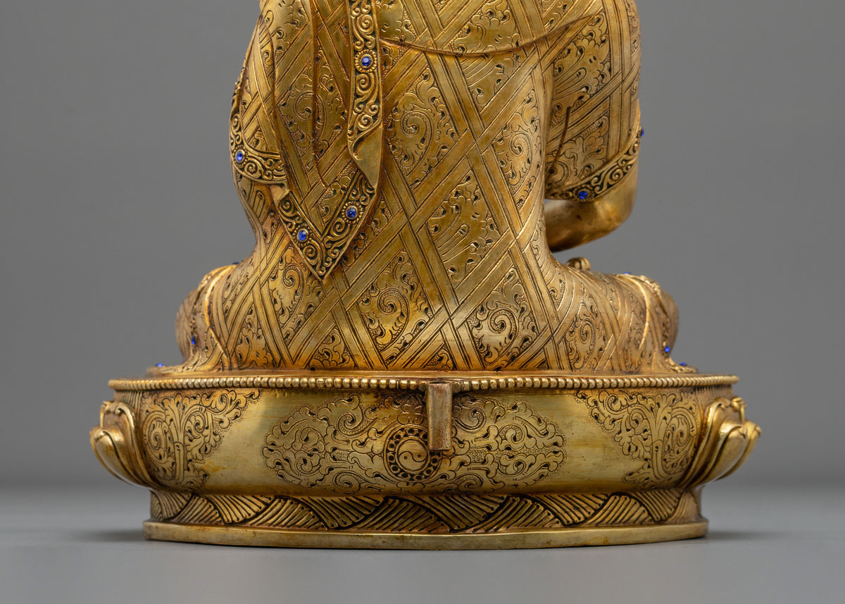 Amitabha Buddha Sacred Handmade Statue | Buddha of Infinite Light and Pure Land