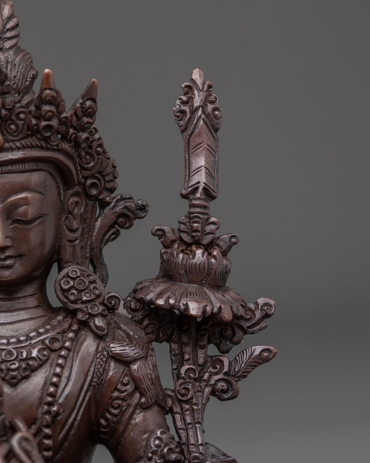 Sacred Manjushri Sculpture | Tibetan Buddhist Bodhisattva of Wisdom