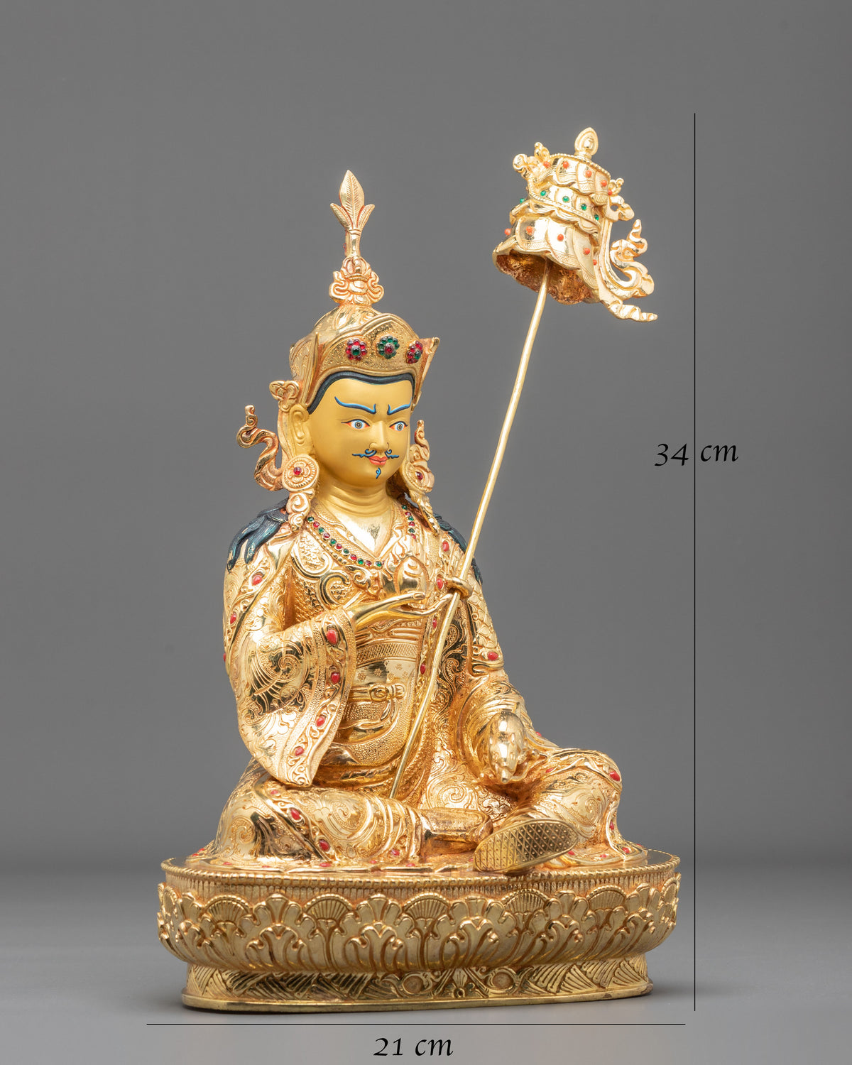 Guru Norla Statue | Guardian of Sacred Wealth