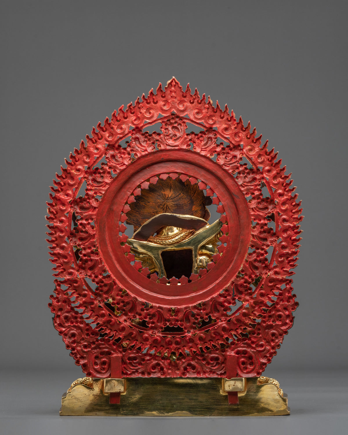 Six-Armed Mahakala Sacred Altar Statue | Wrathful Buddhist Protector