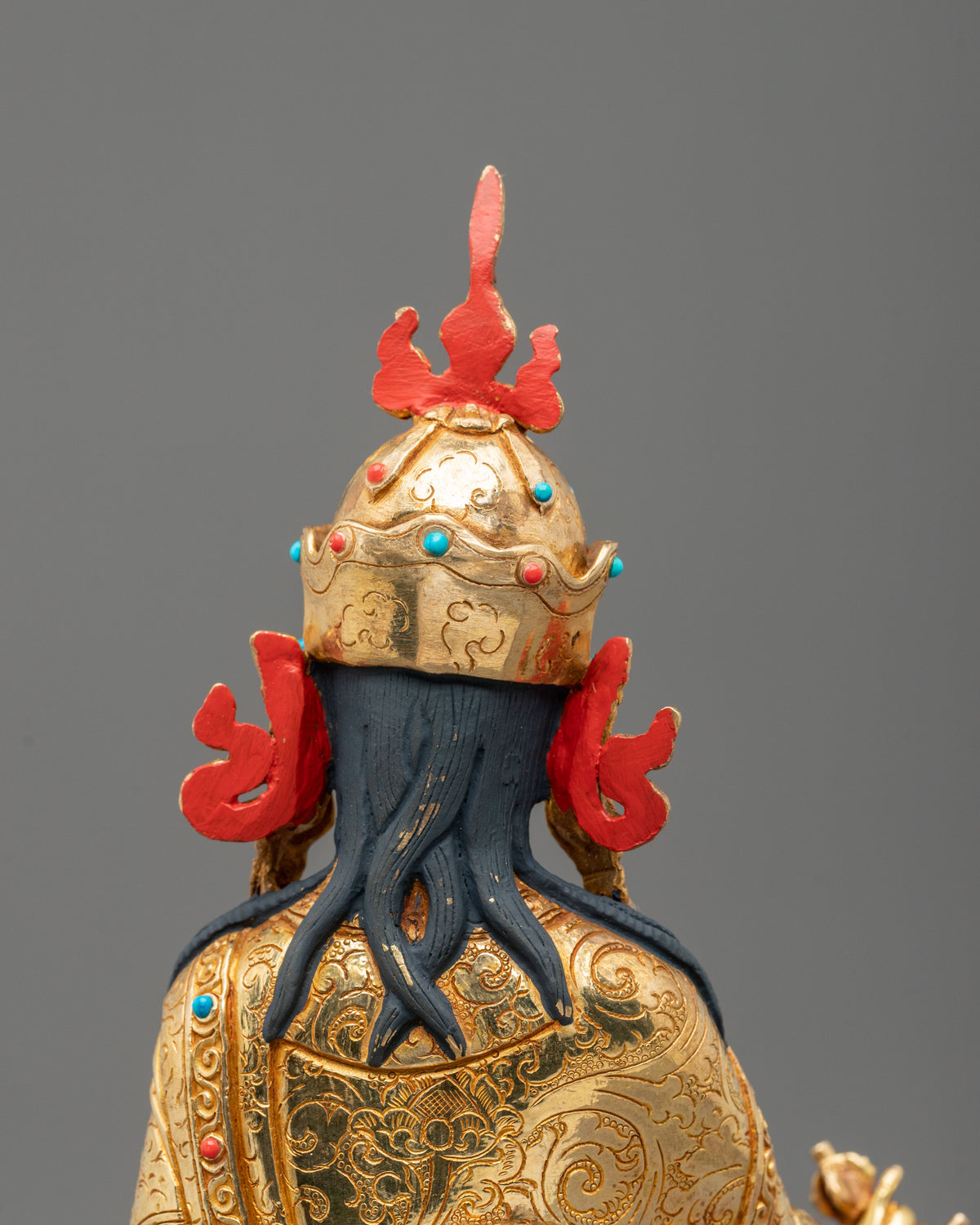 Handmade Guru Rinpoche Himalayan Sculpture