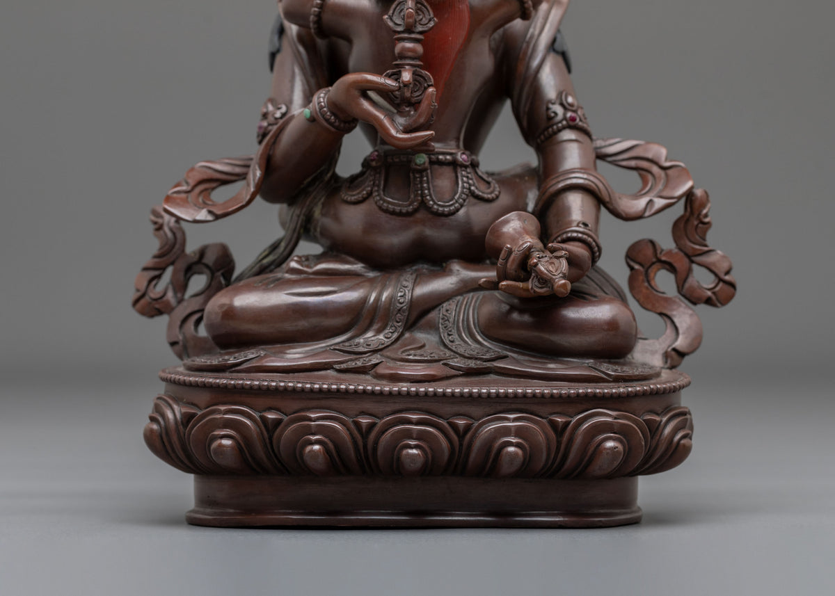 Vajrasattva With Vajragarvi Purification Statue | Altar Decoration